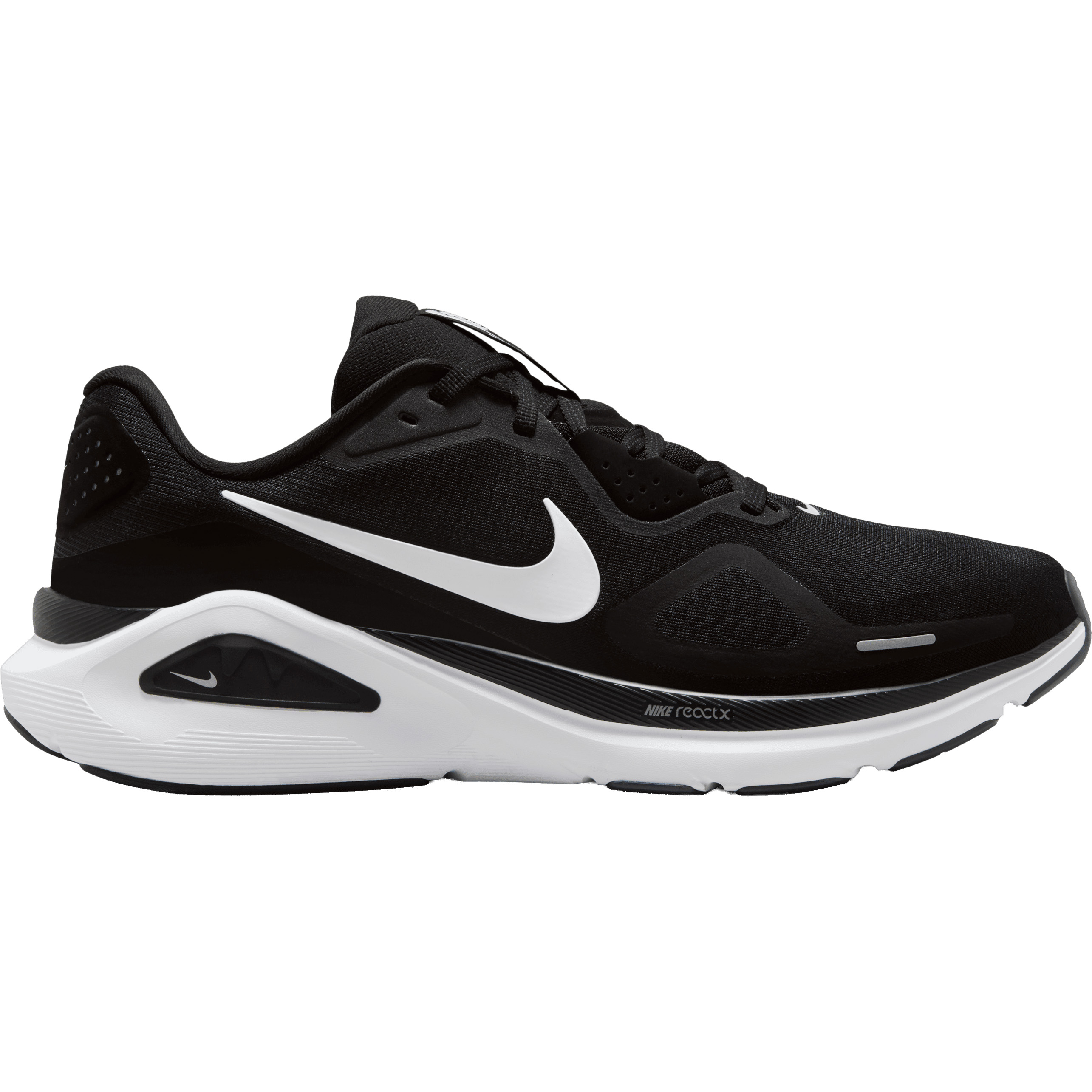 Nike Structure 26 hardloopschoenen heren black cool grey metallic silver white