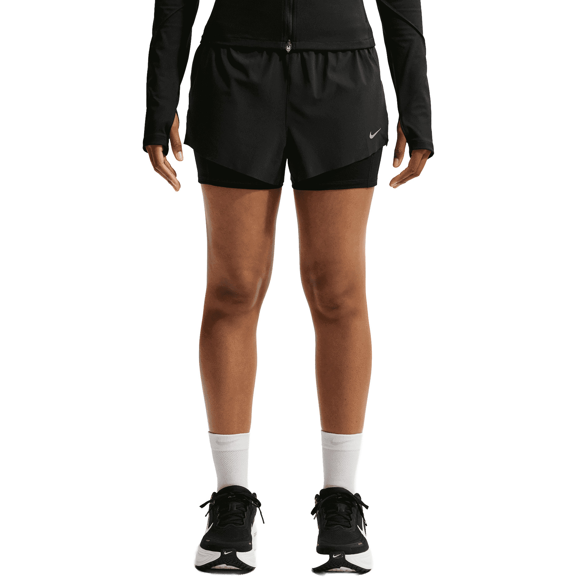 Nike Swift hardloopbroek dames black 
