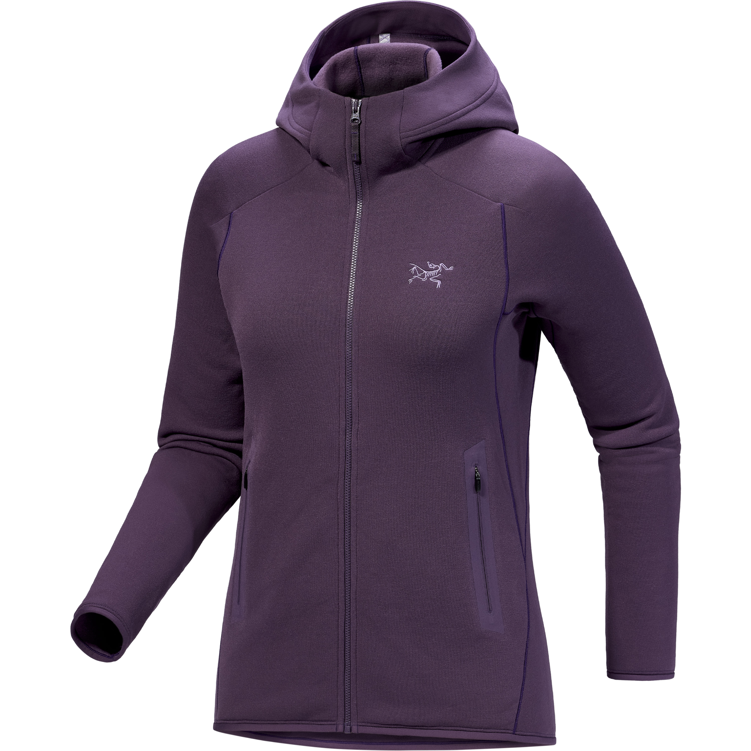 Arc'teryx Kyanite Hoody fleece vest dames Moondrop 