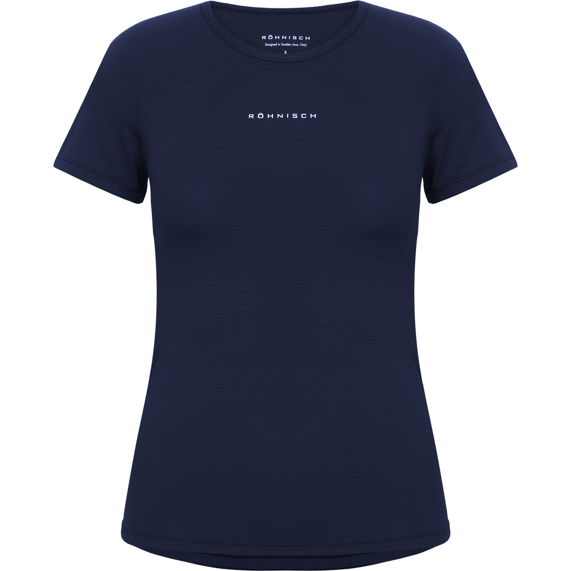 Röhnisch Jacquard shirt dames indigo  