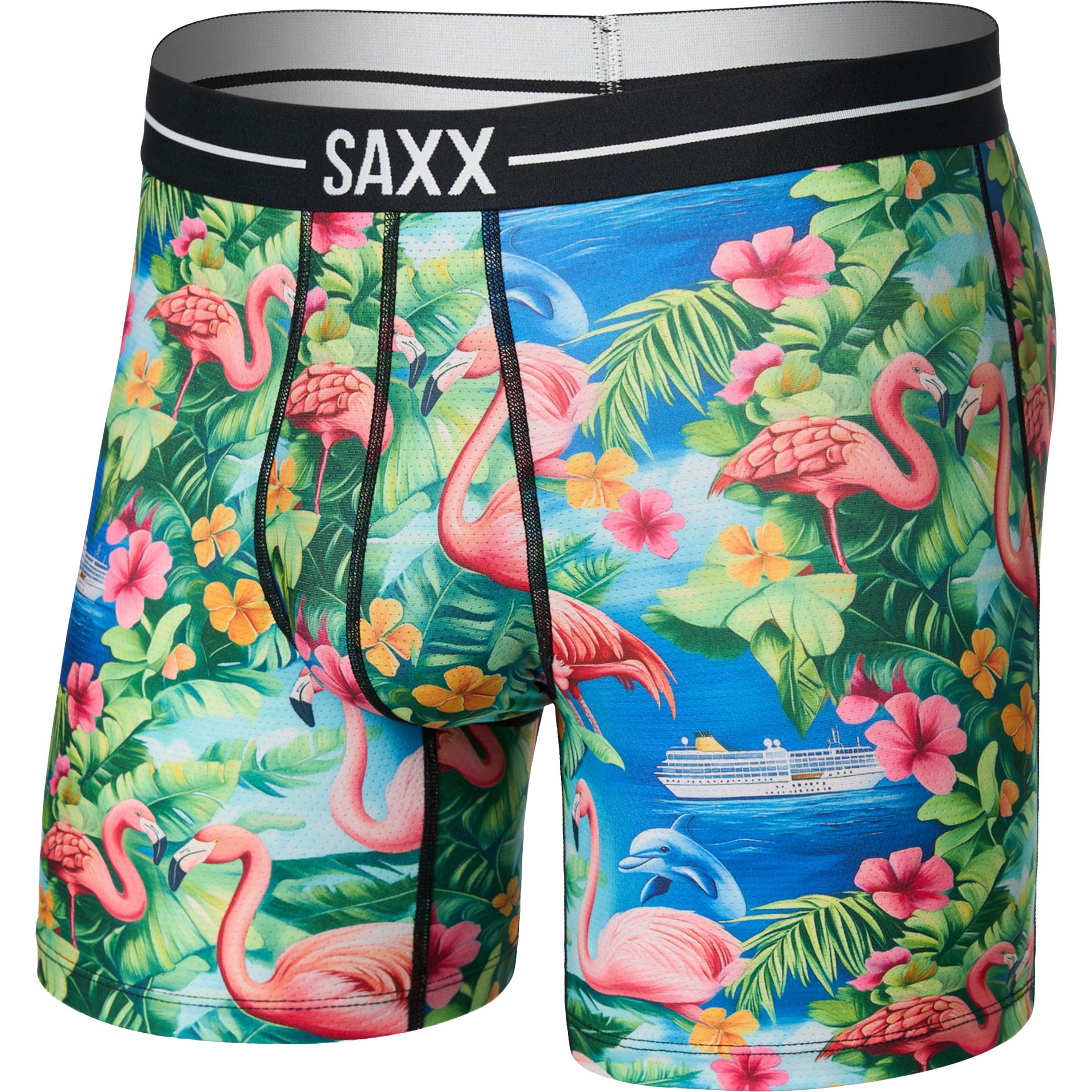 SAXX Volt Breathable Mesh onderbroek heren flamingo bay  multi