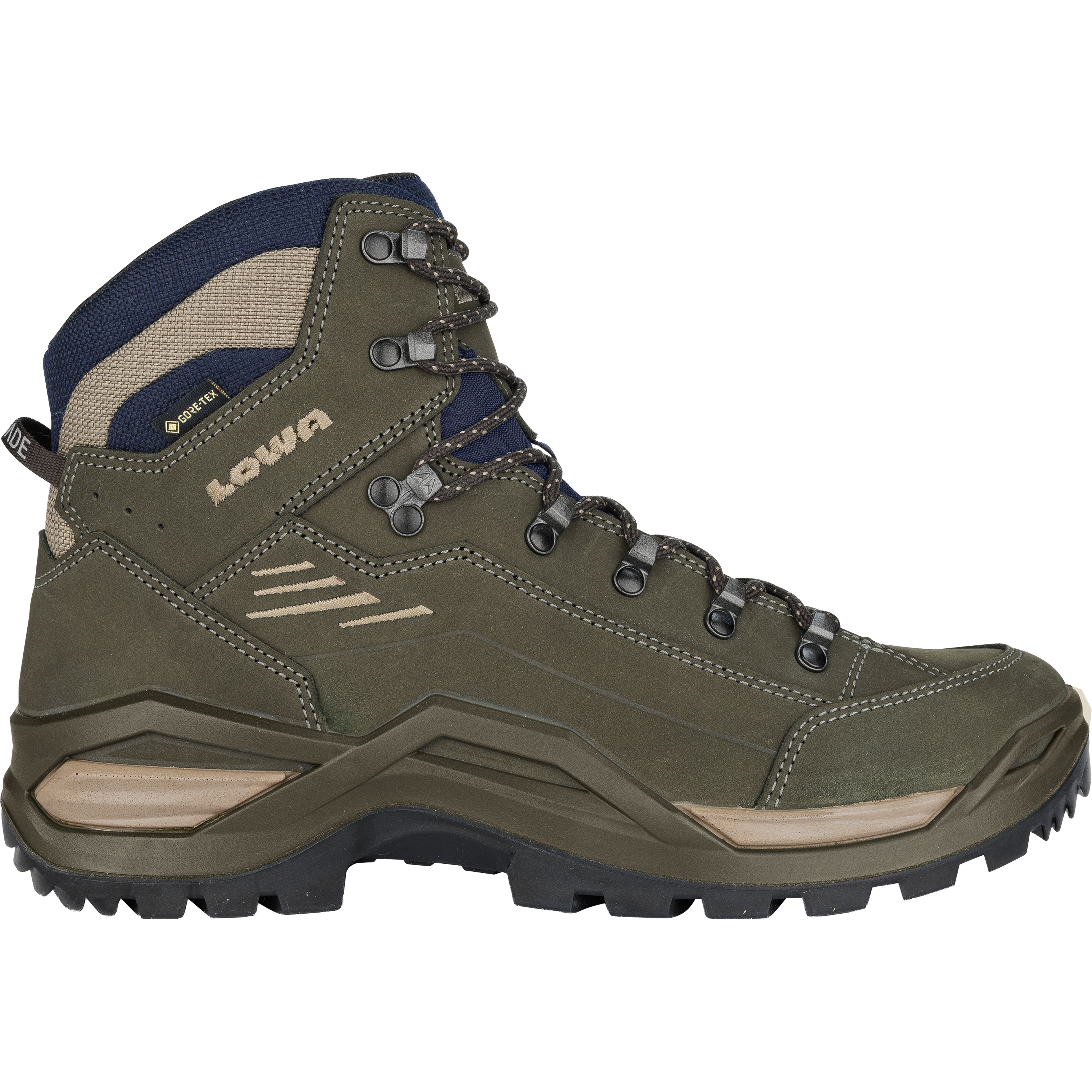 Lowa RENEGADE EVO GTX MID wandelschoenen heren olive navy