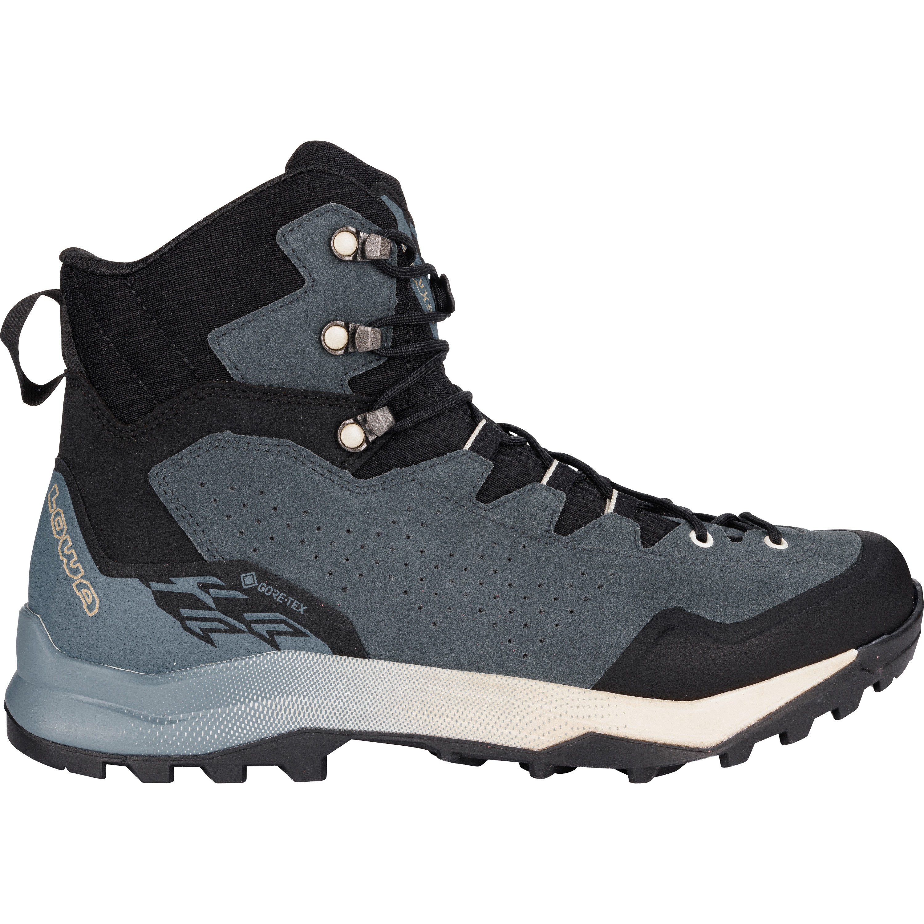 Lowa EXPLORER GTX MID wandelschoenen heren slateblue black 