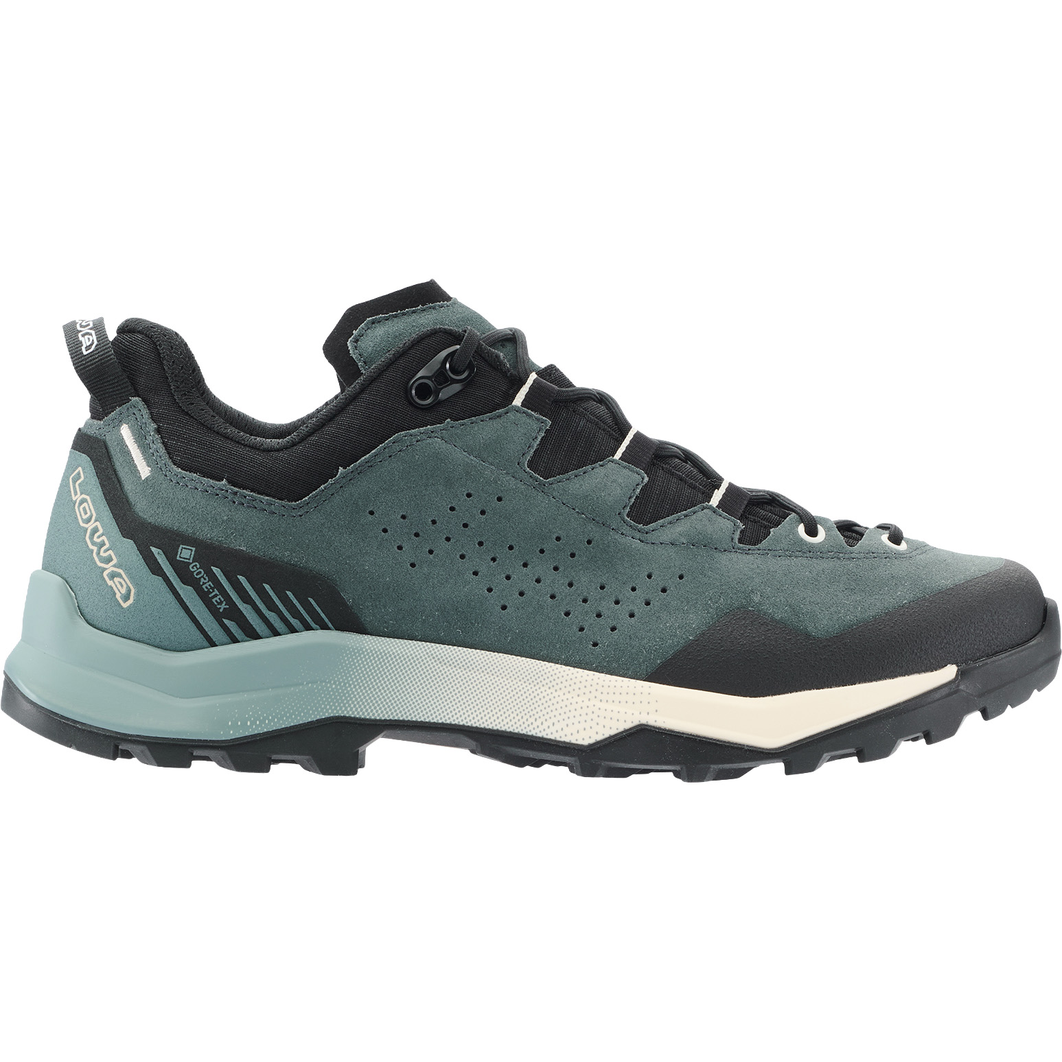 Lowa EXPLORER GTX LO wandelschoenen heren slateblue black
