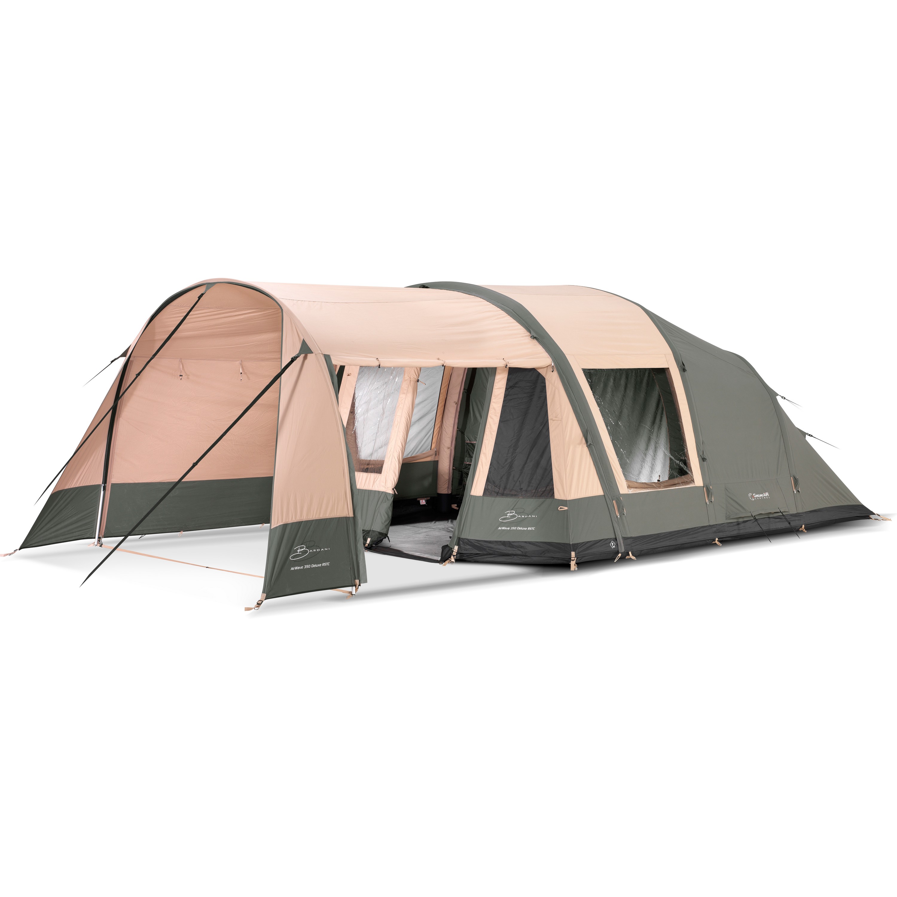 Bardani AirWave 350 Deluxe RSTC opblaasbare tent beige forest