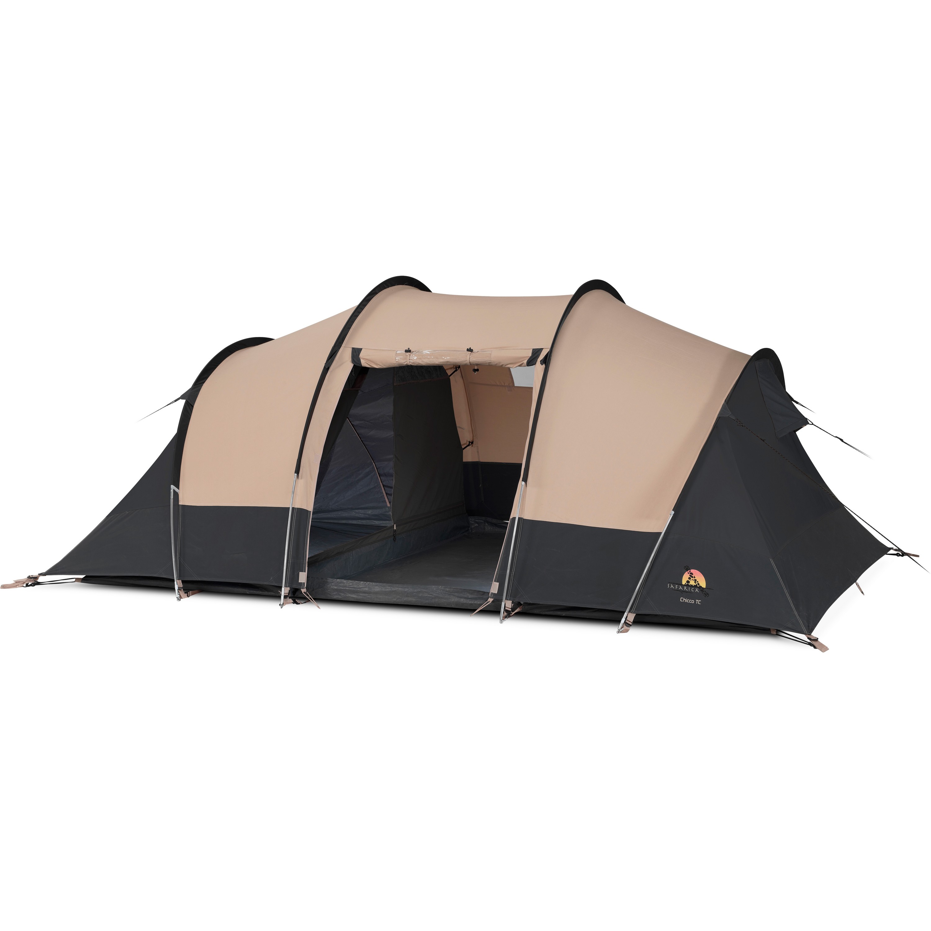 Safarica Chicco 2 TC vis-à-vis tent beige anthracite 