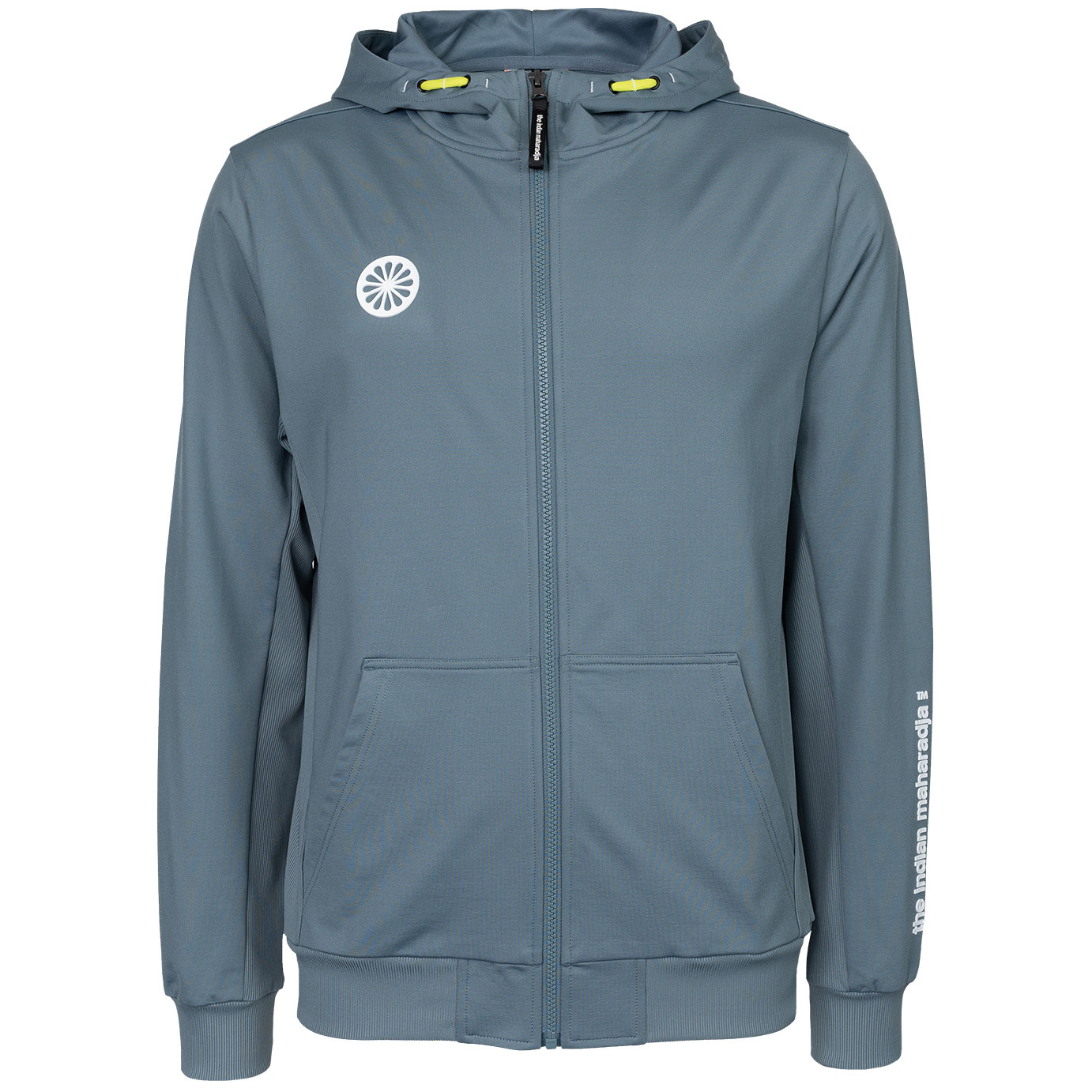 The Indian Maharadja Hooded trainingsjack heren misty grey 