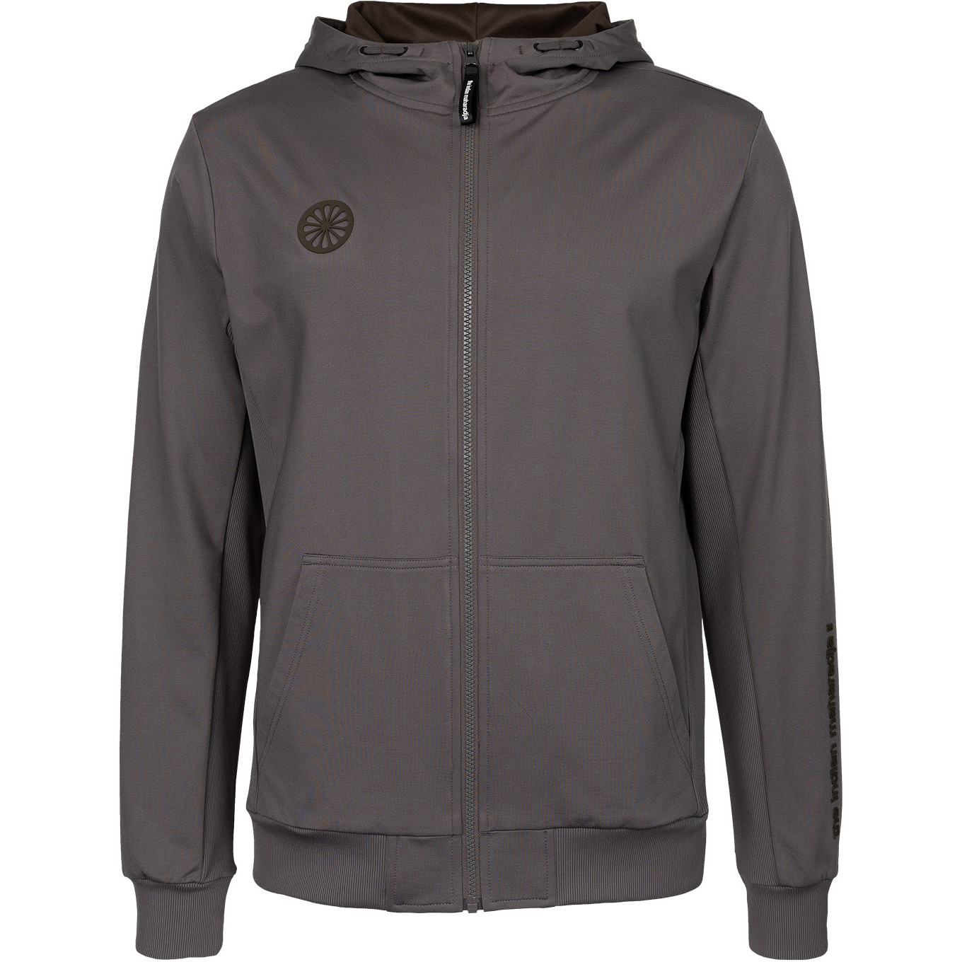 The Indian Maharadja Hooded trainingsjack heren walnut 