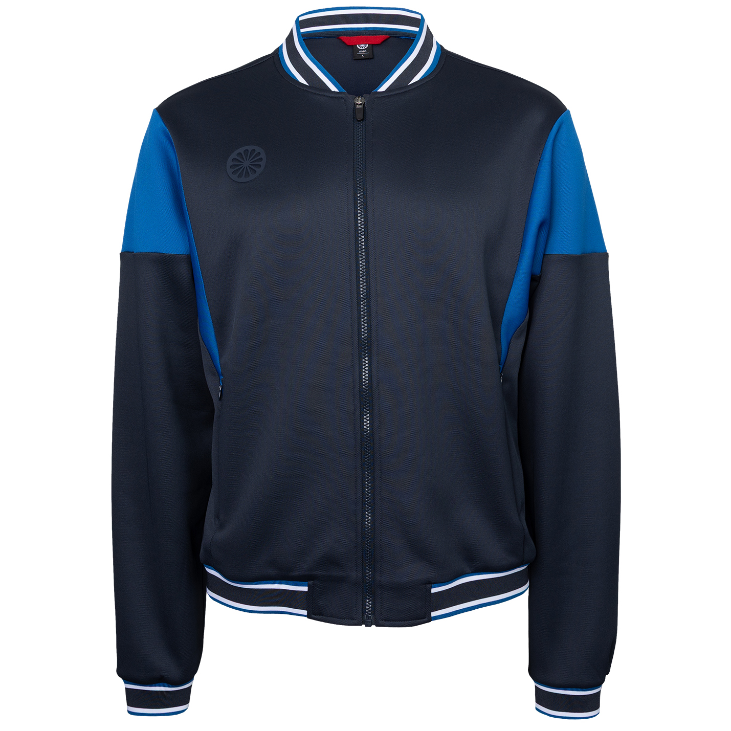 The Indian Maharadja Pique Bomber trainingsjack heren night blue 