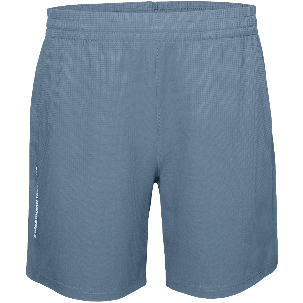 The Indian Maharadja Ripstop tennisshort heren misty grey 