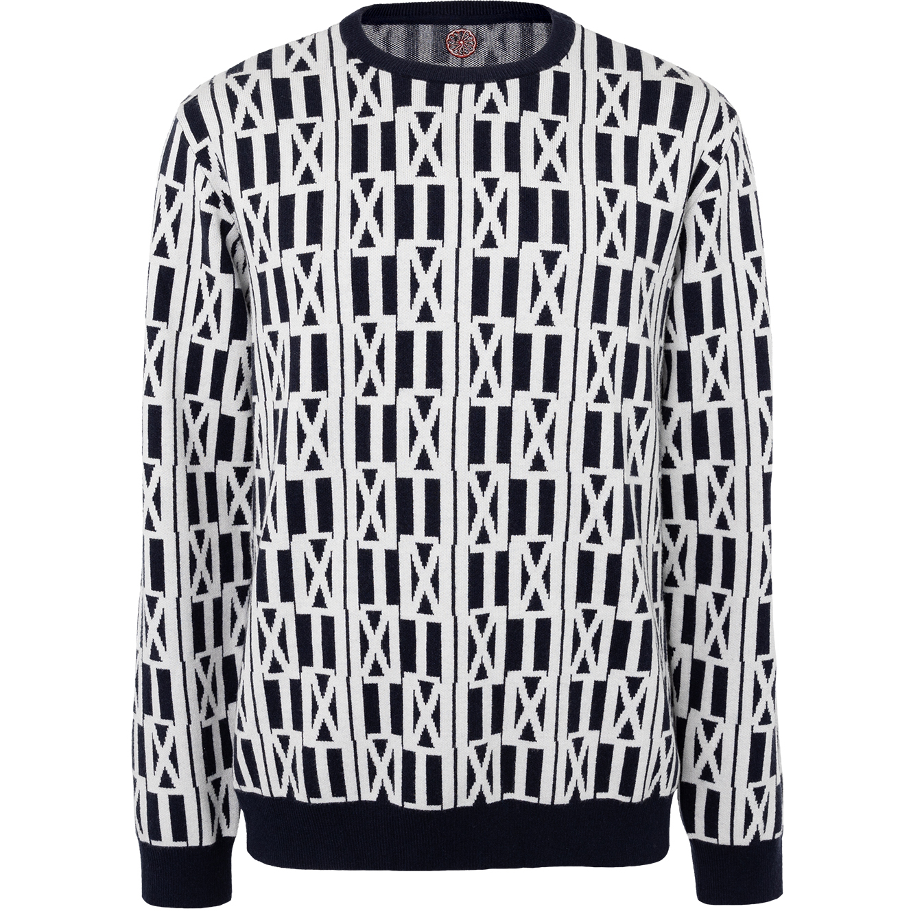 The Indian Maharadja Knitted tennistrui heren night blue 