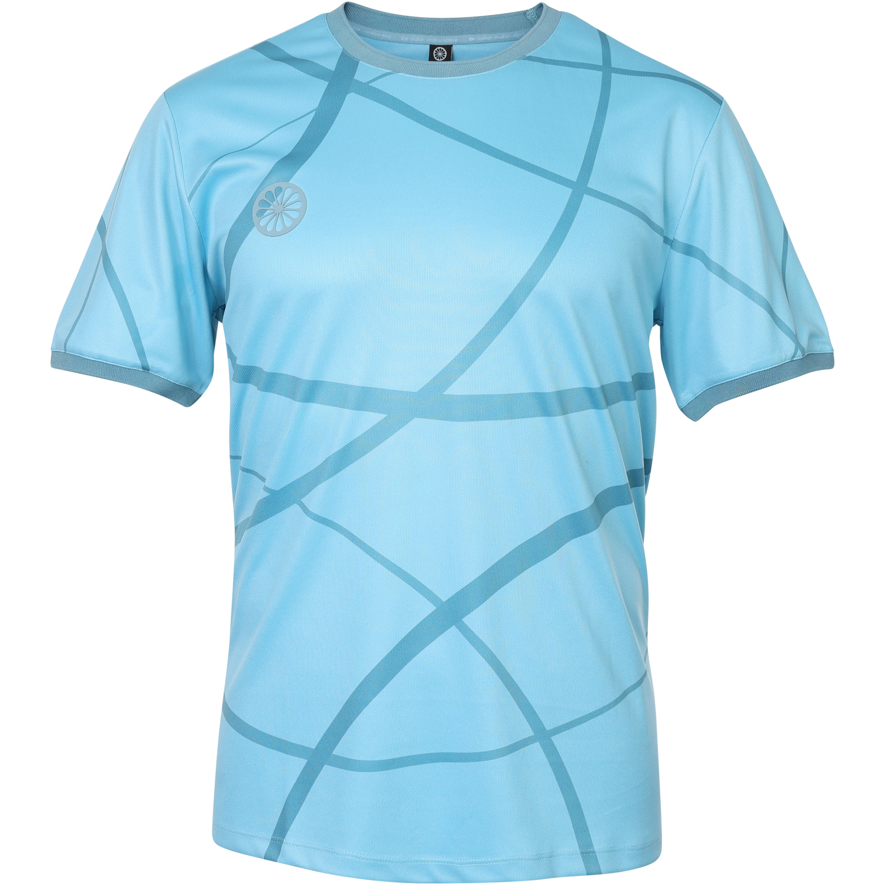 The Indian Maharadja Pique Smash tennisshirt heren serene blue 