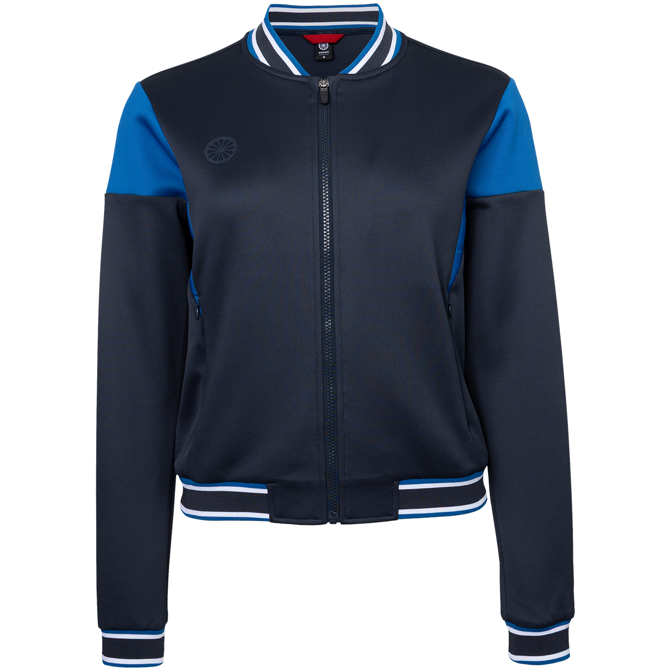 The Indian Maharadja Pique Bomber trainingsjack dames night blue 