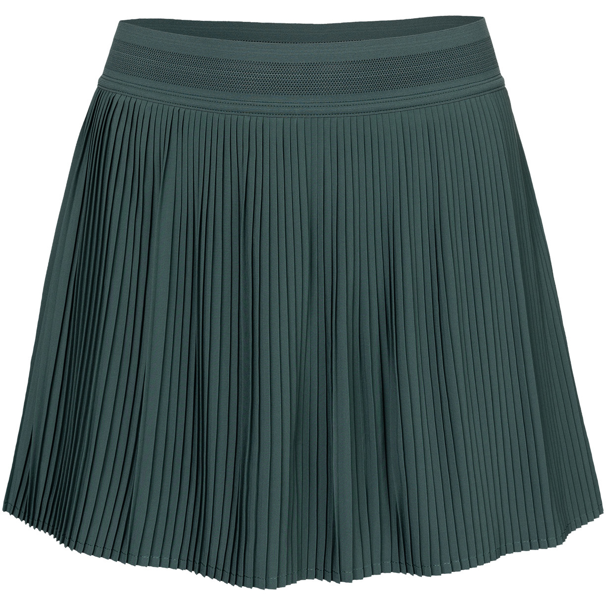 The Indian Maharadja Fine Pleated tennisrokje dames hunter green 
