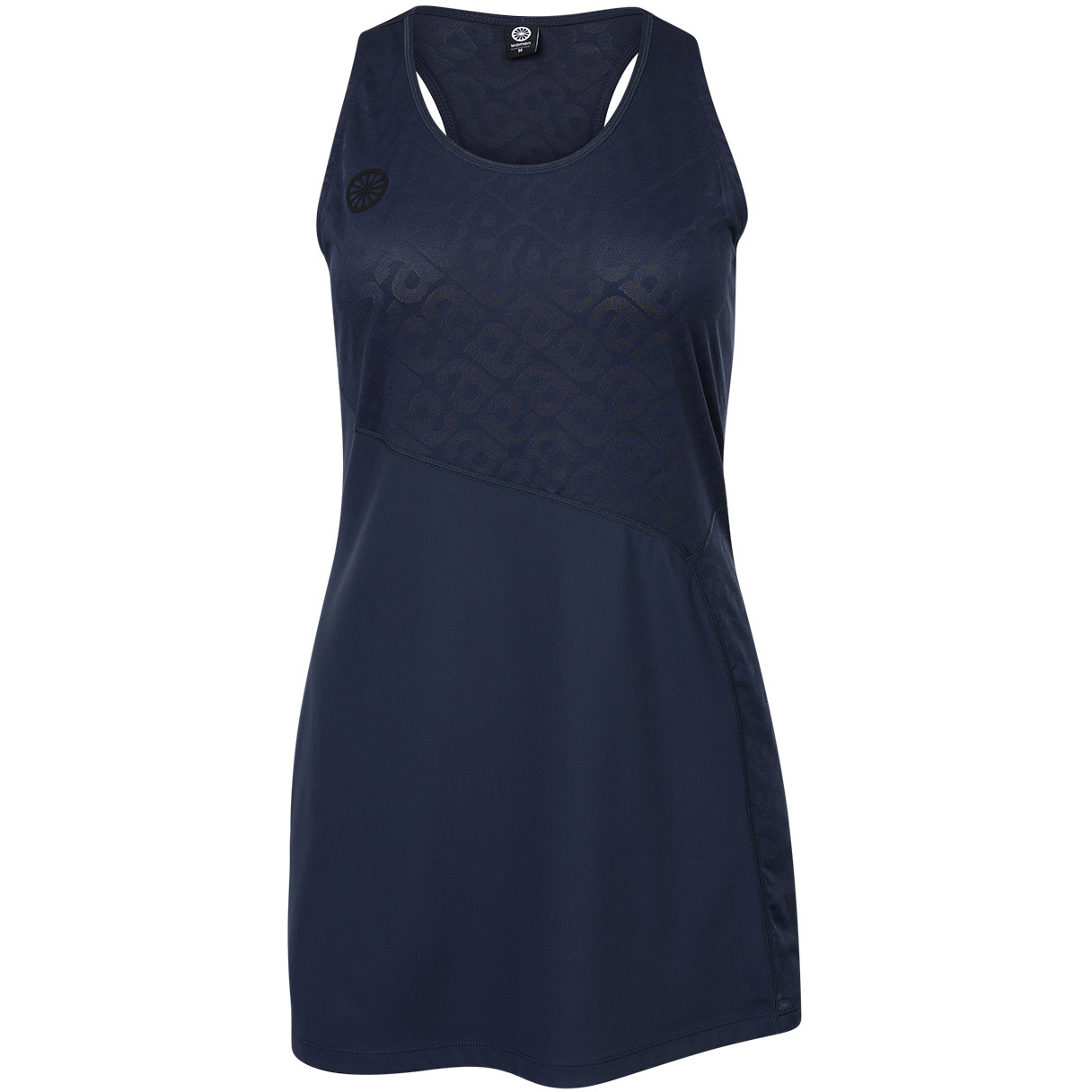 The Indian Maharadja 2 Piece Jacquard tennisjurkje dames night blue 