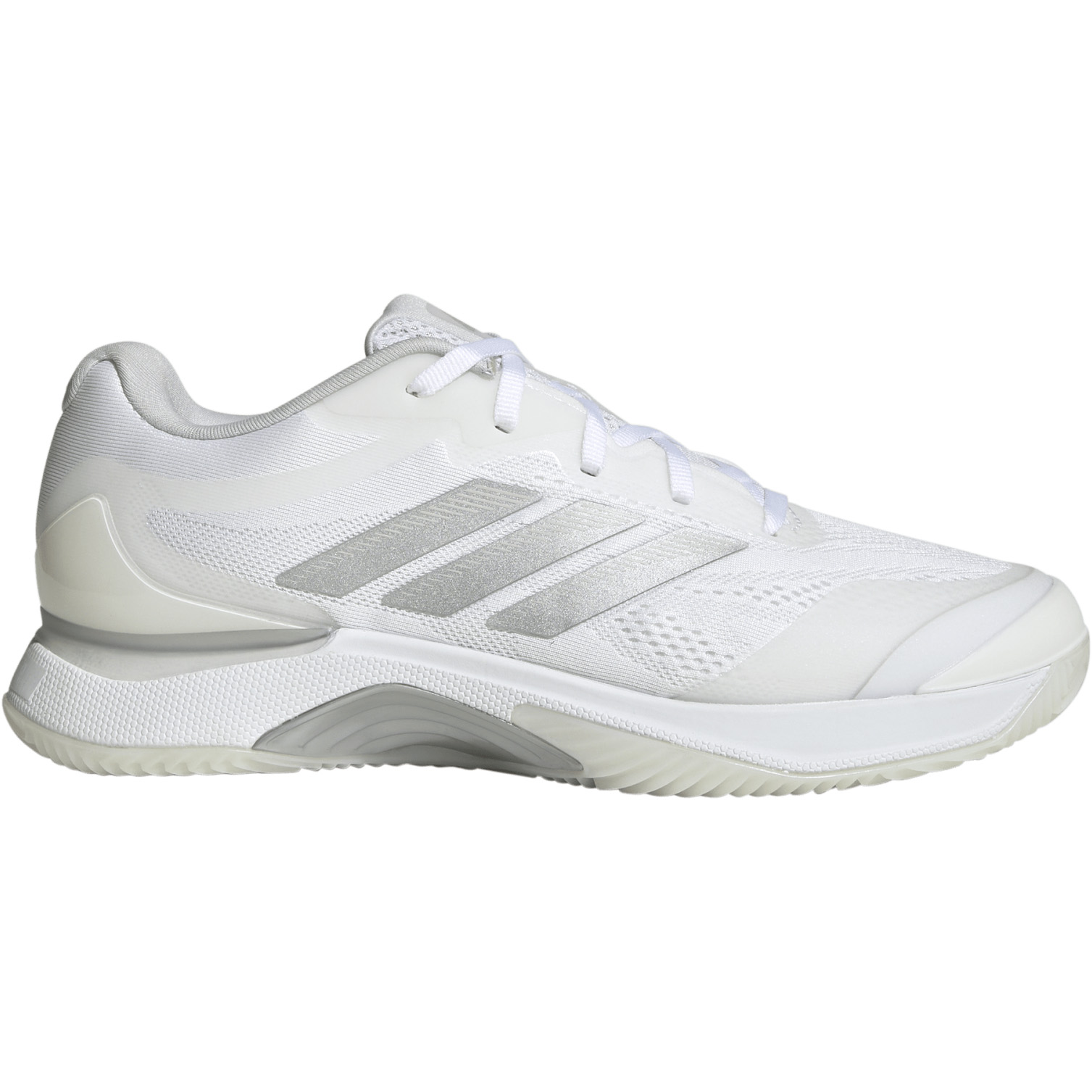 Adidas Avacourt 3  tennisschoenen dames cloud white silver metallic dash grey