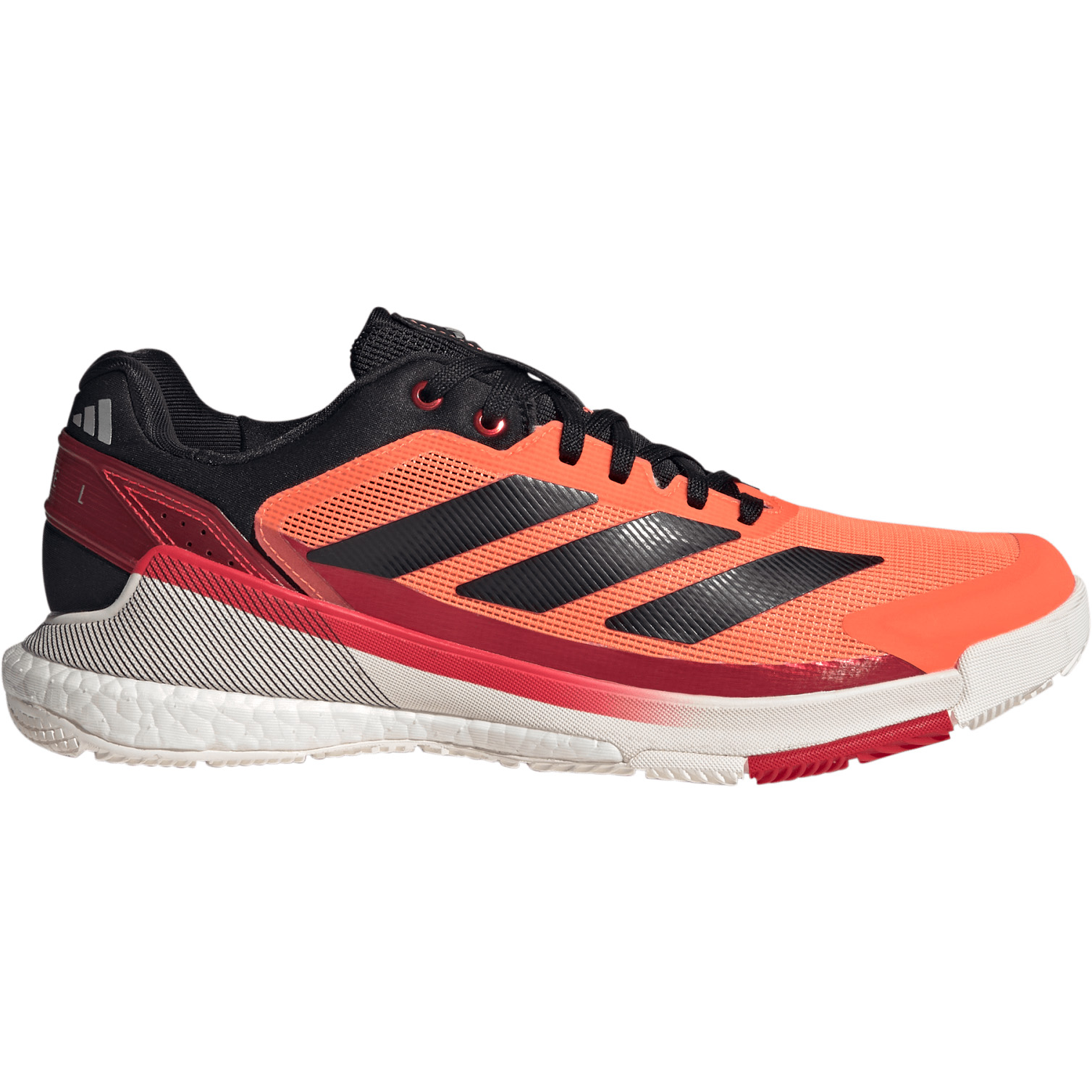 Adidas Crazyquick Boost padelschoenen heren cloud white core black lucid red