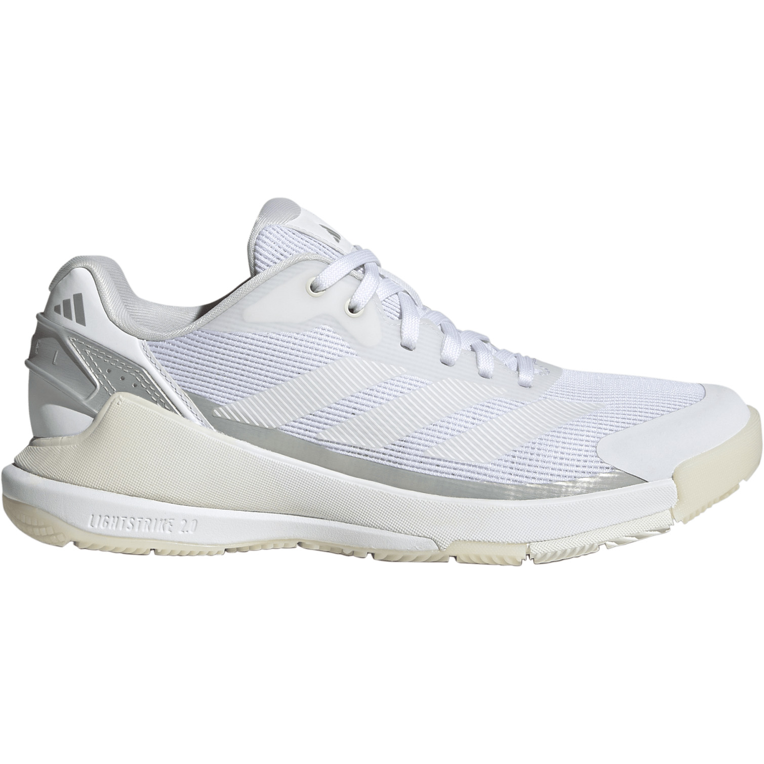 Adidas Crazyquick Lightstrike padelschoenen dames cloud white cloud white zero metalic