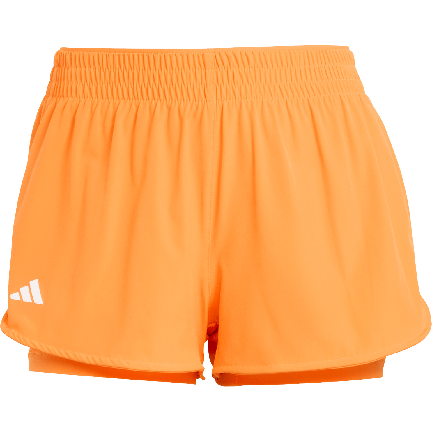 Adidas Climacool 2 in 1 Match tennisshort dames pure orange