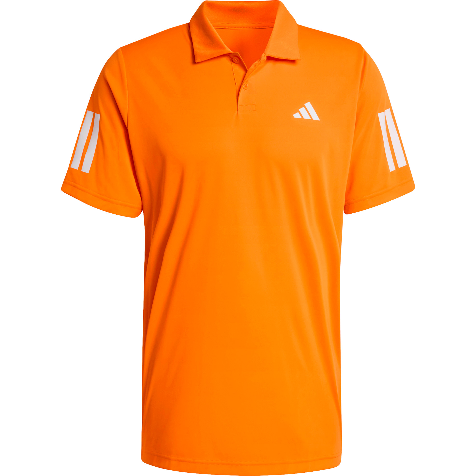 Adidas Club 3-Stripes tennispolo heren pure orange 