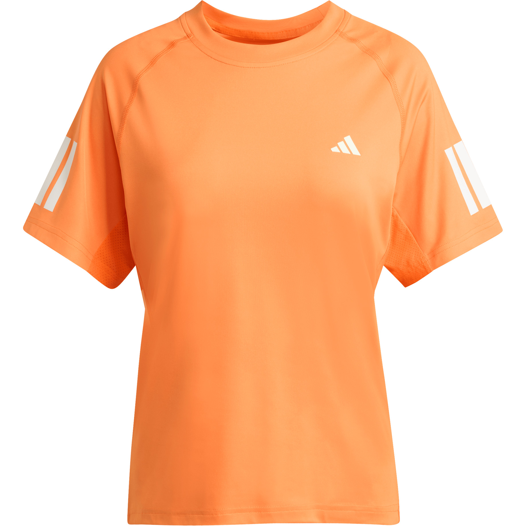 Adidas Club 3-Stripes tennisshirt dames pure orange 