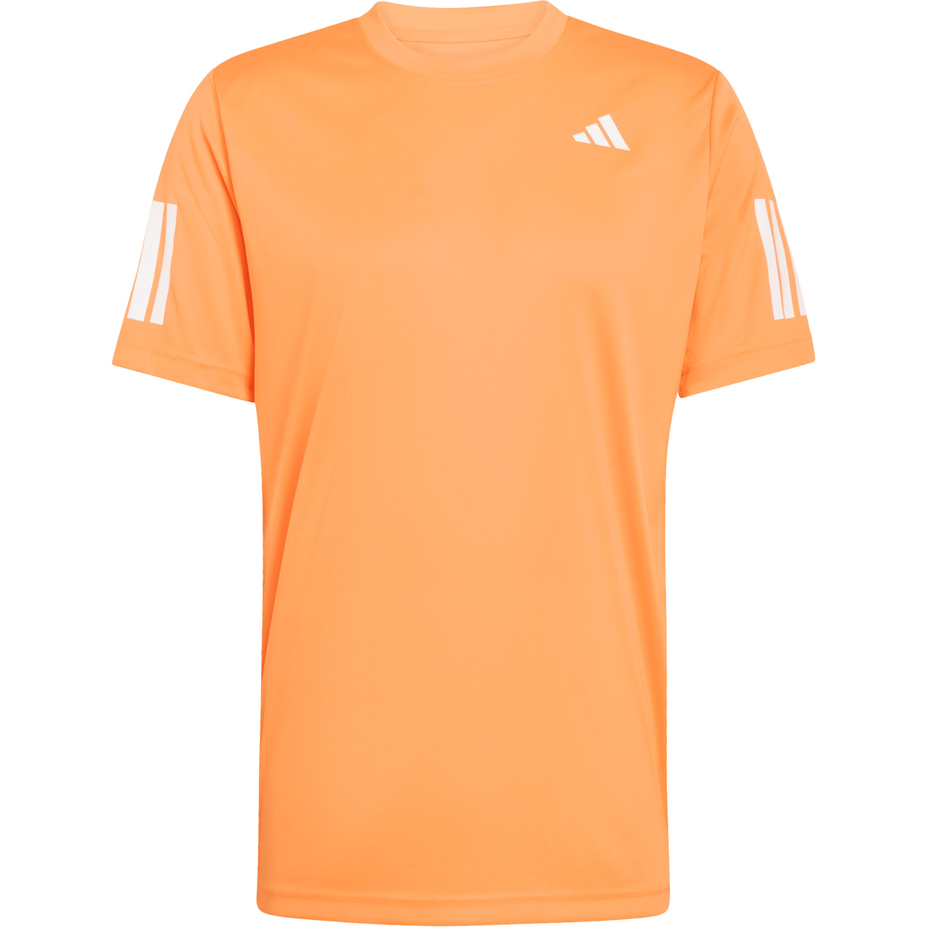 Adidas Club Climacool 3-Stripes tennisshirt heren pure orange