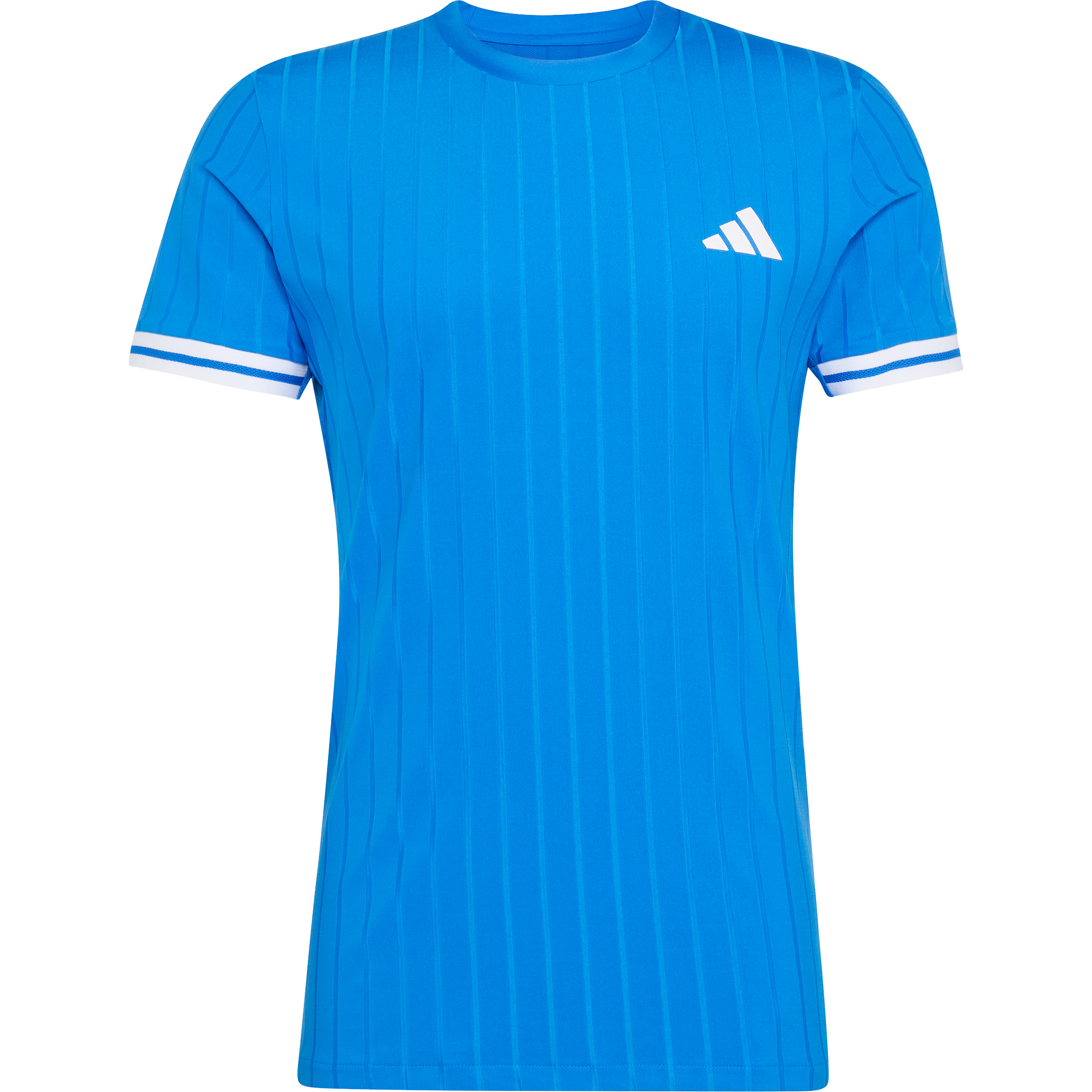 Adidas Freelift Pro tennisshirt heren glow blue 