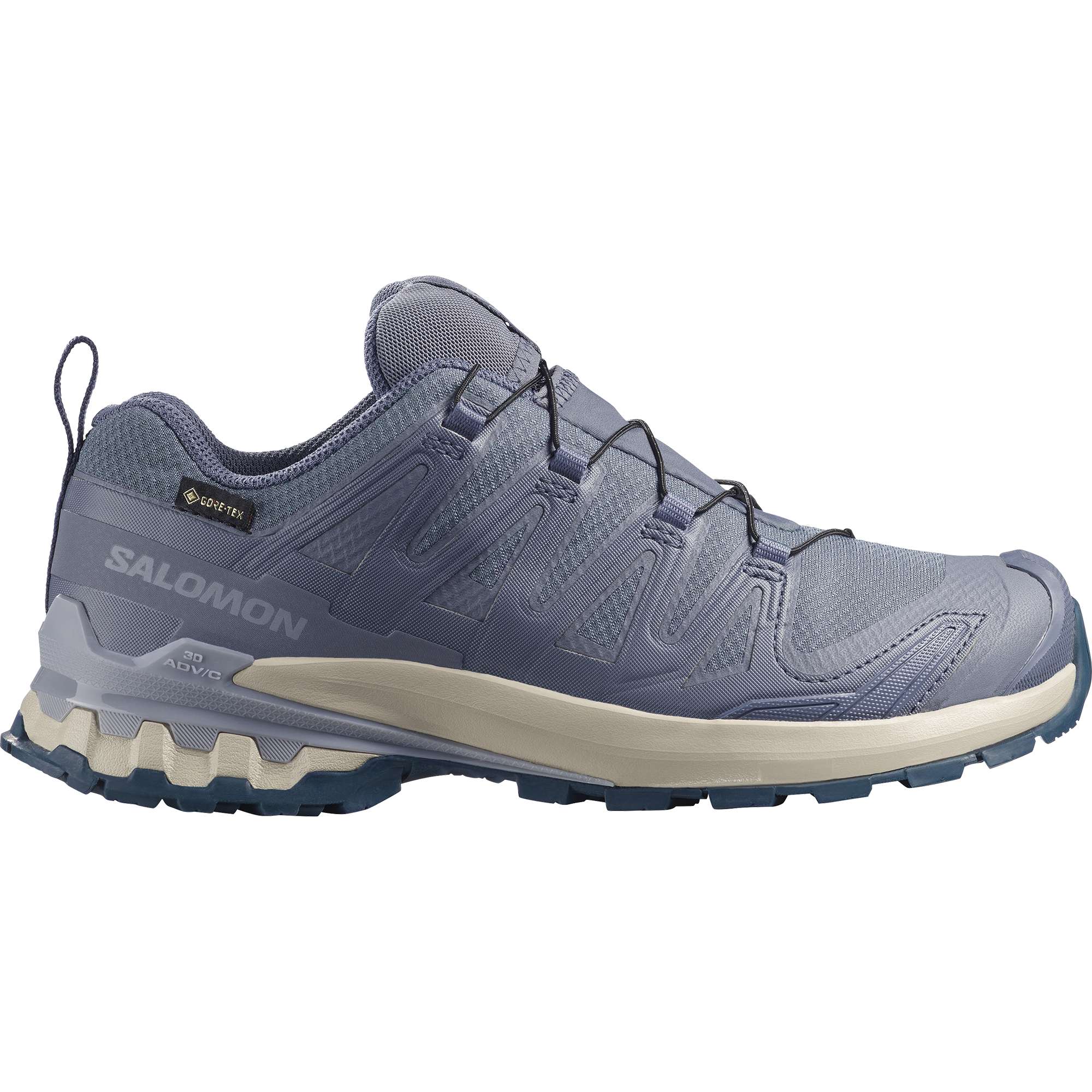 Salomon XA PRO 3D V9 GORE-TEX hardloopschoenen dames grisaille tradewinds