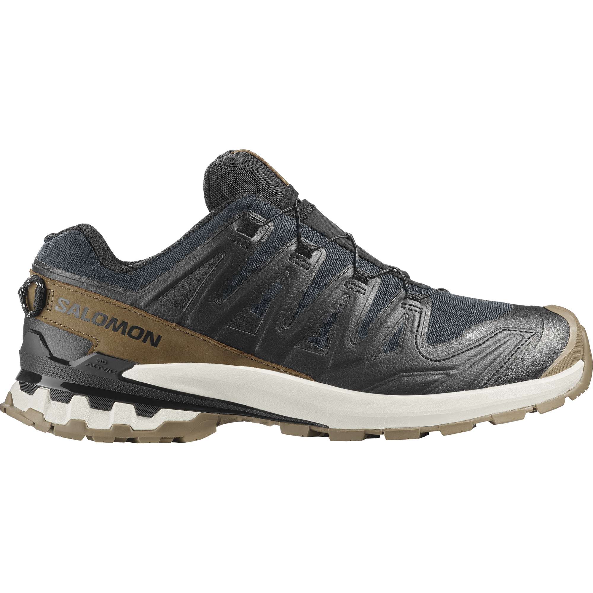 Salomon XA PRO 3D V9 GORE-TEX Lifelong hardloopschoenen heren black coyote brown