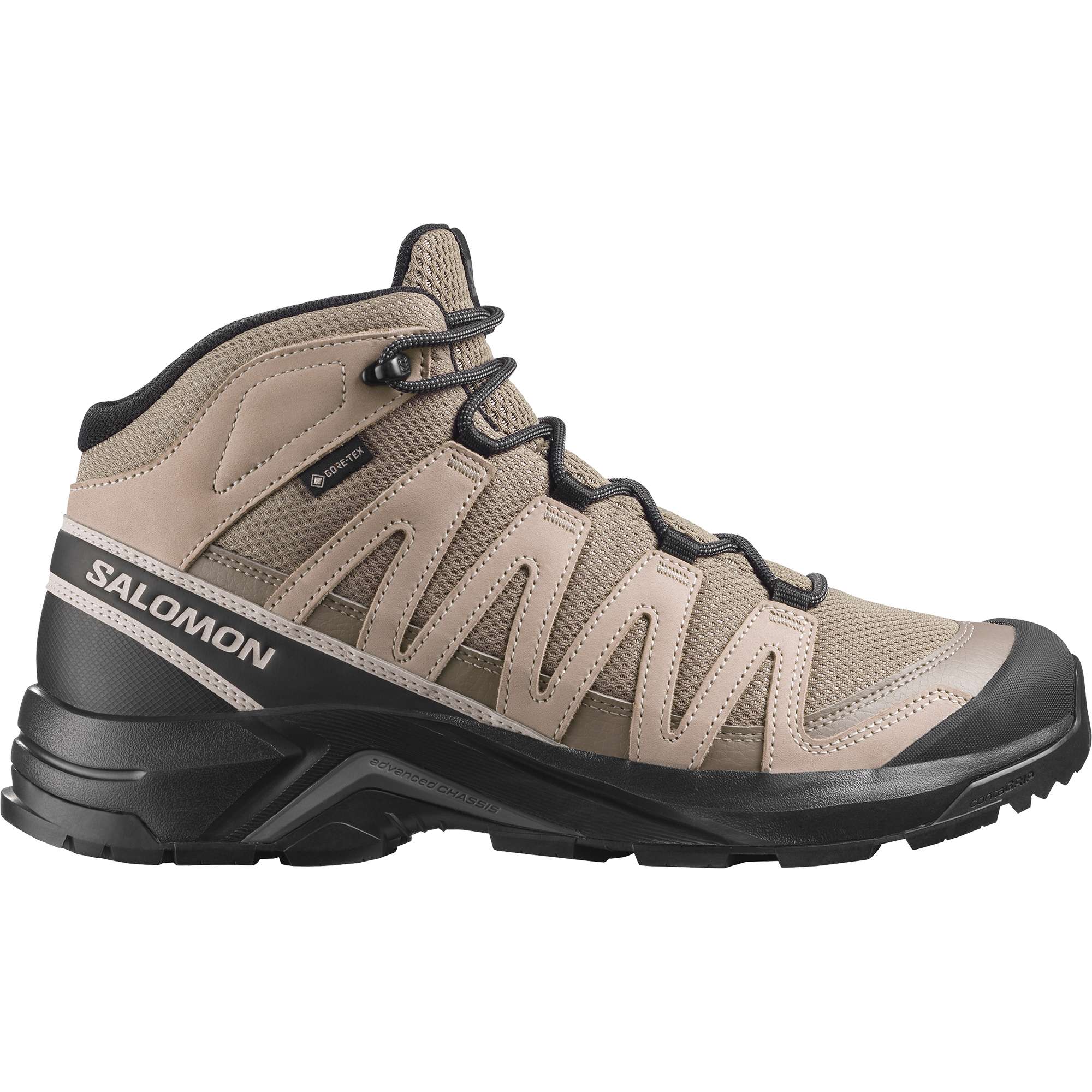 Salomon X-ADVENTURE RECON GTX MID wandelschoenen heren walnut oxford tan bistro green