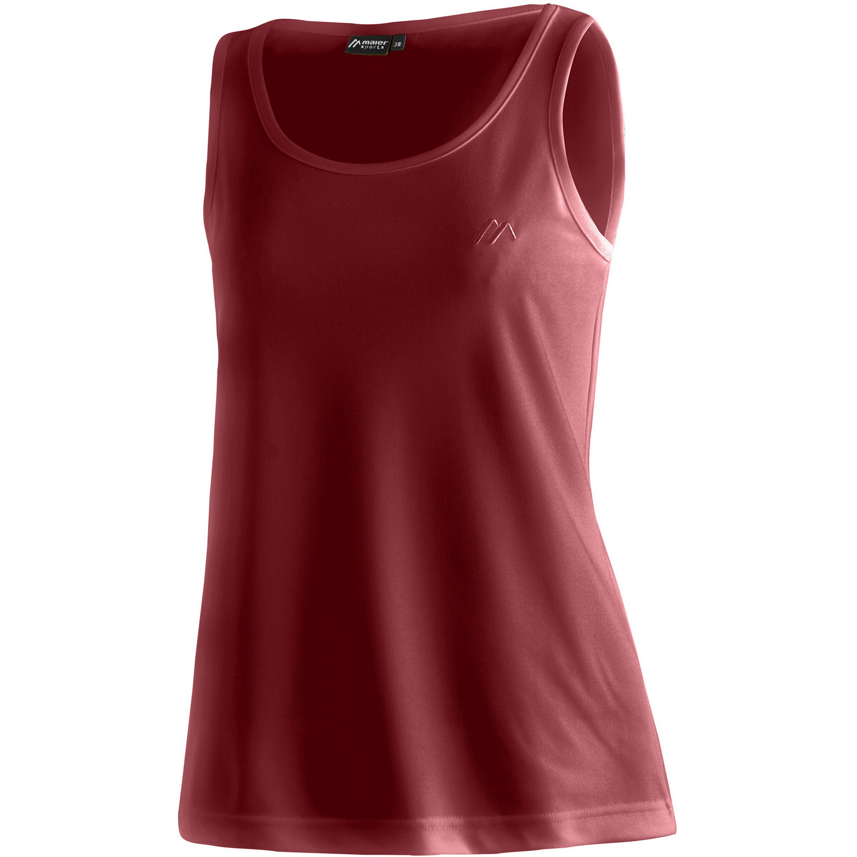 Maier Sports Petra tanktop dames sun-dried tomato 