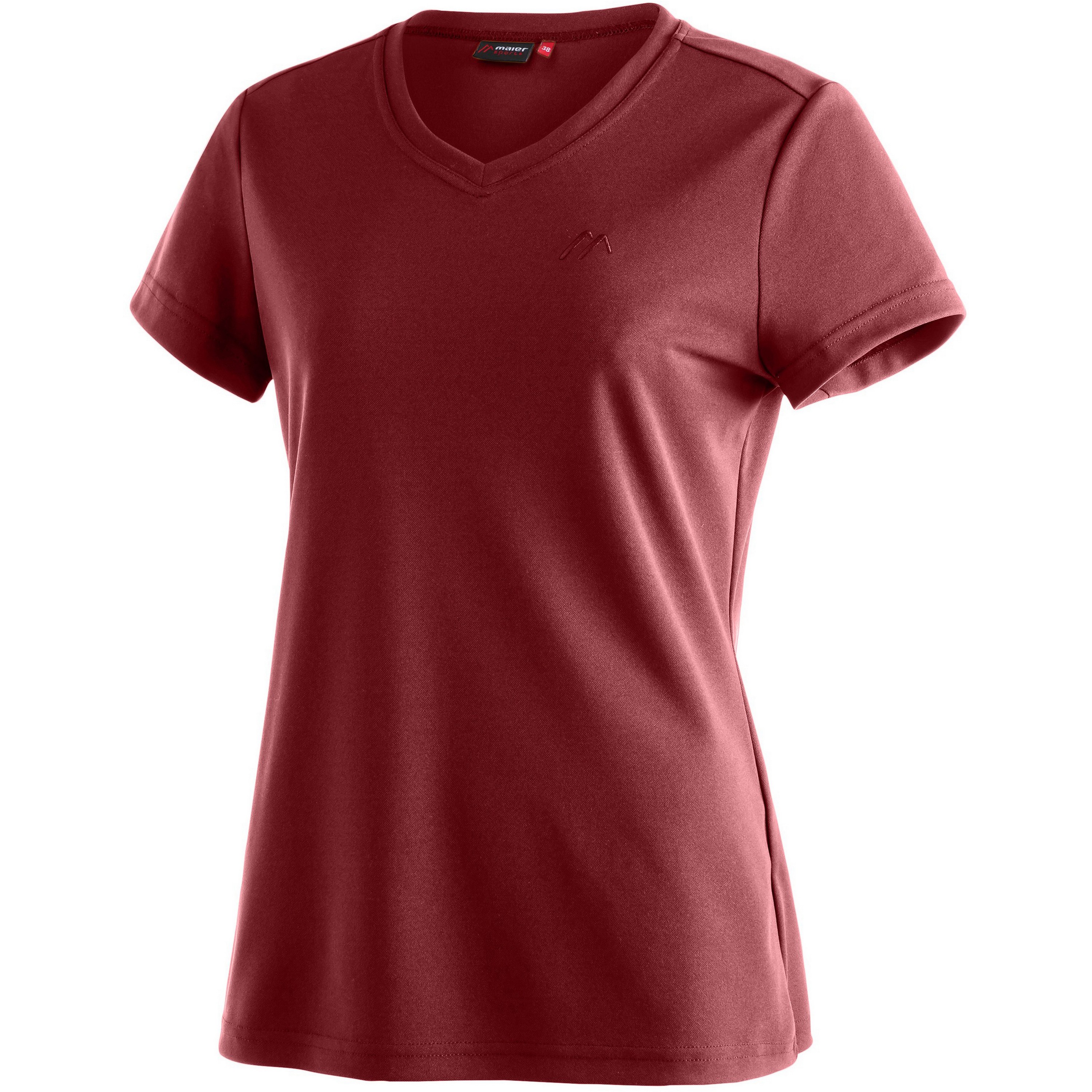 Maier Sports Trudy shirt dames sun-dried tomato 