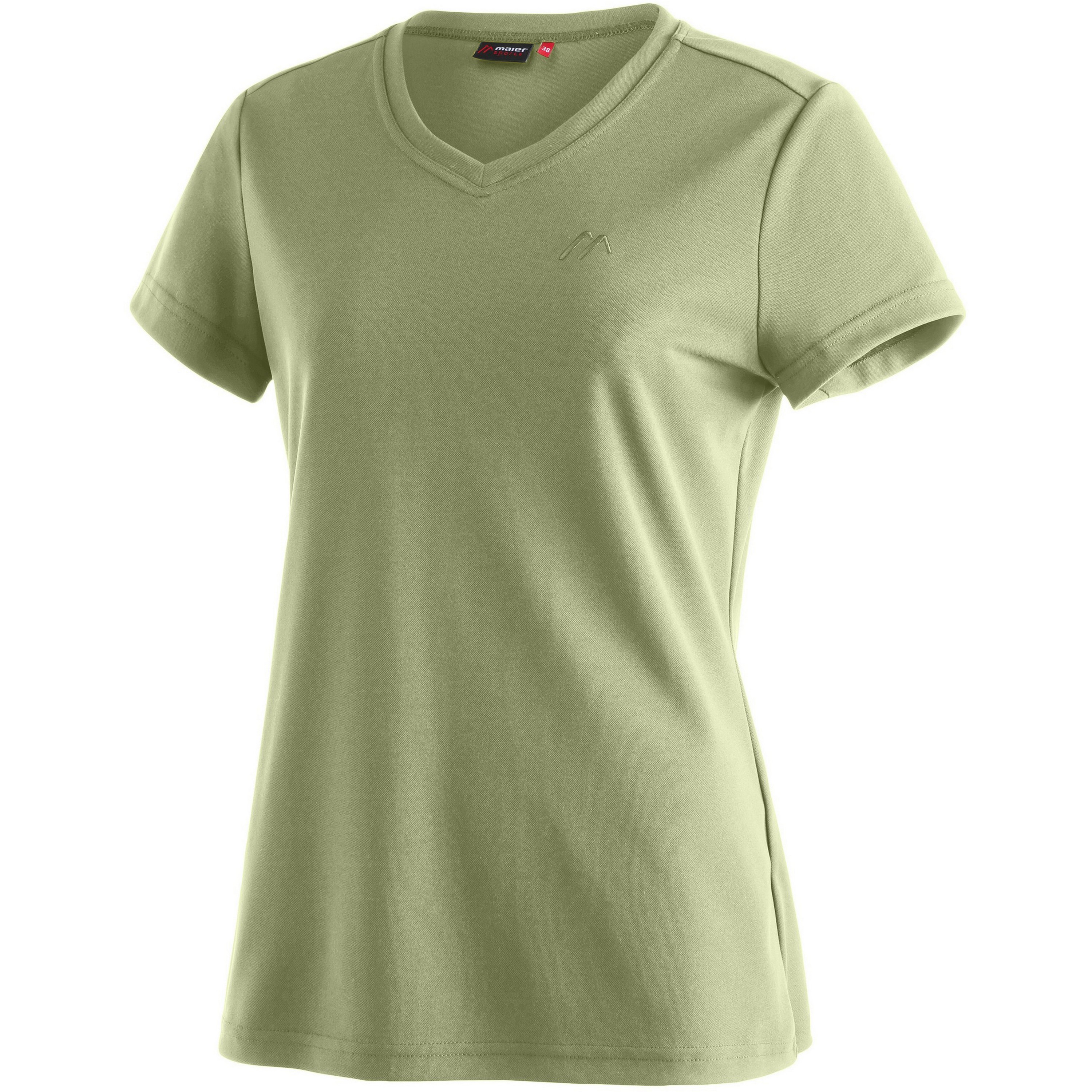 Maier Sports Trudy shirt dames green foam 