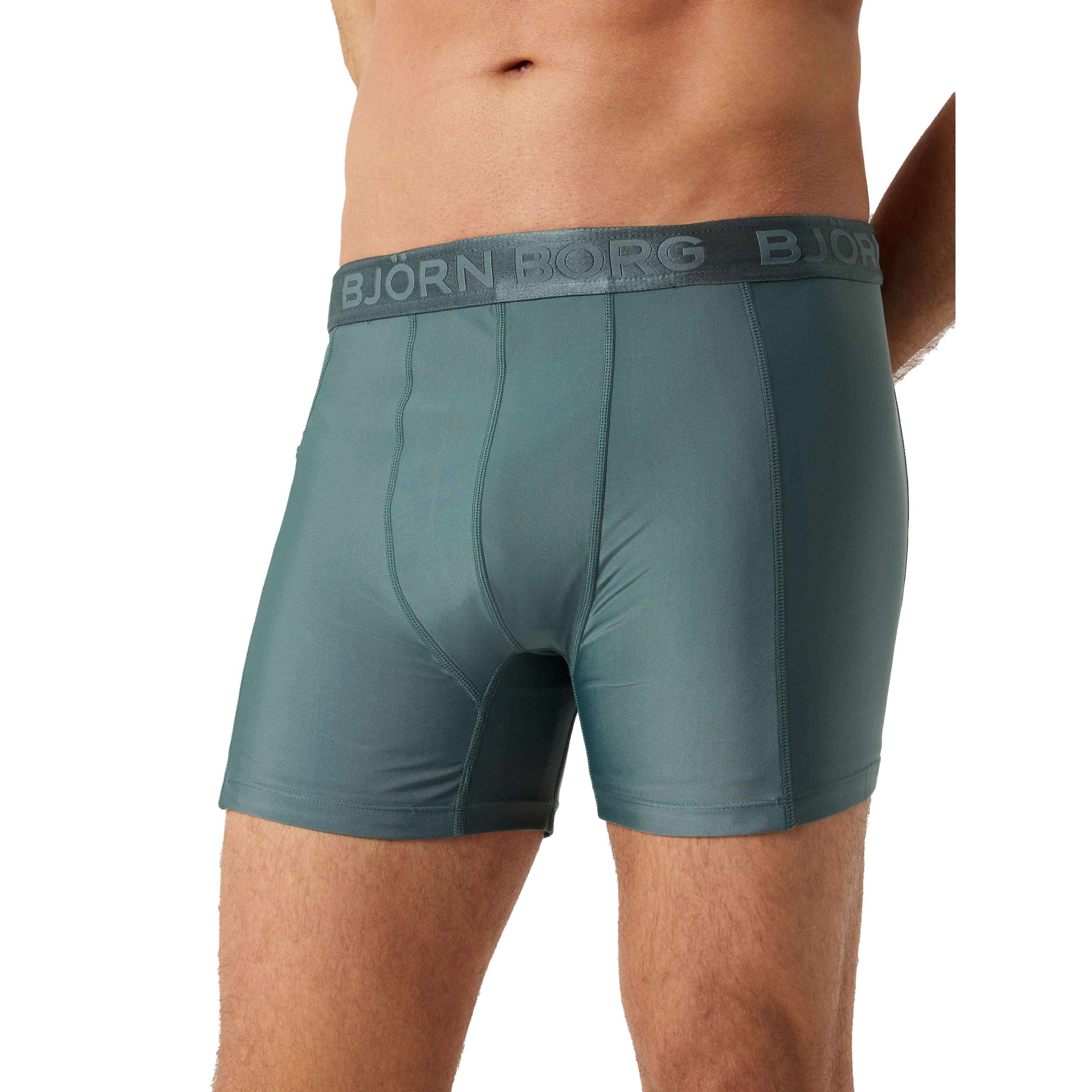Björn Borg Borg Stretch zwemboxer heren balsam green 