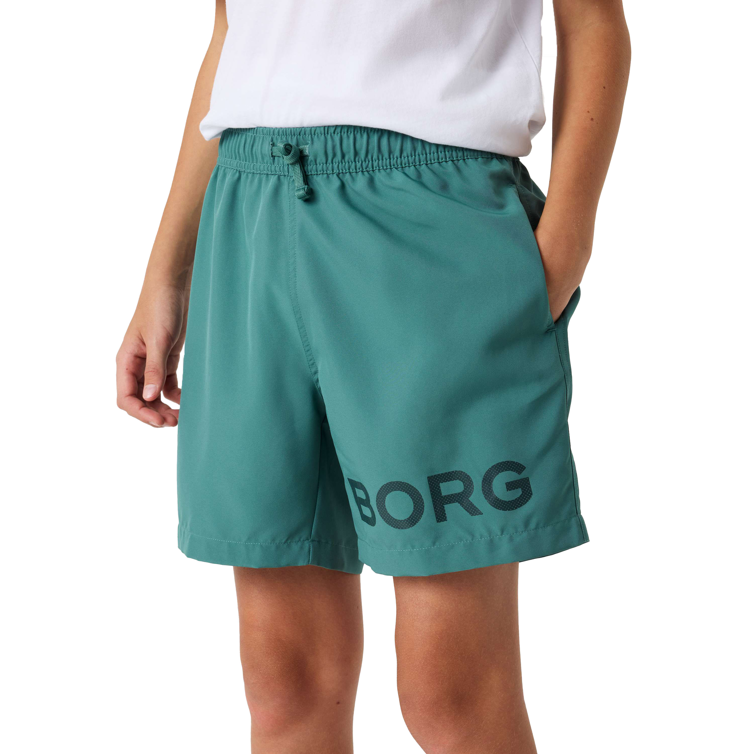 Björn Borg Borg zwembroek junior blue spruce 