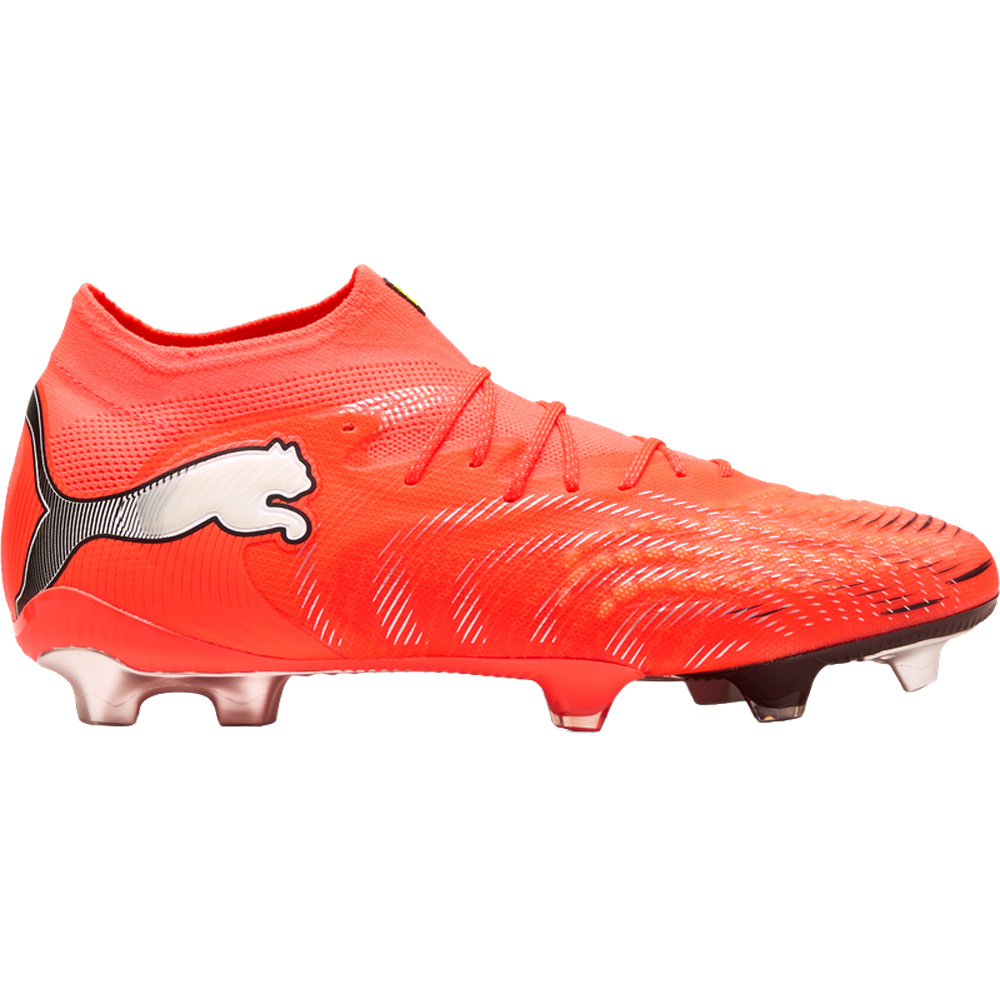 PUMA Future 9 Ultimate FG voetbalschoenen glowing red puma white black puma silver