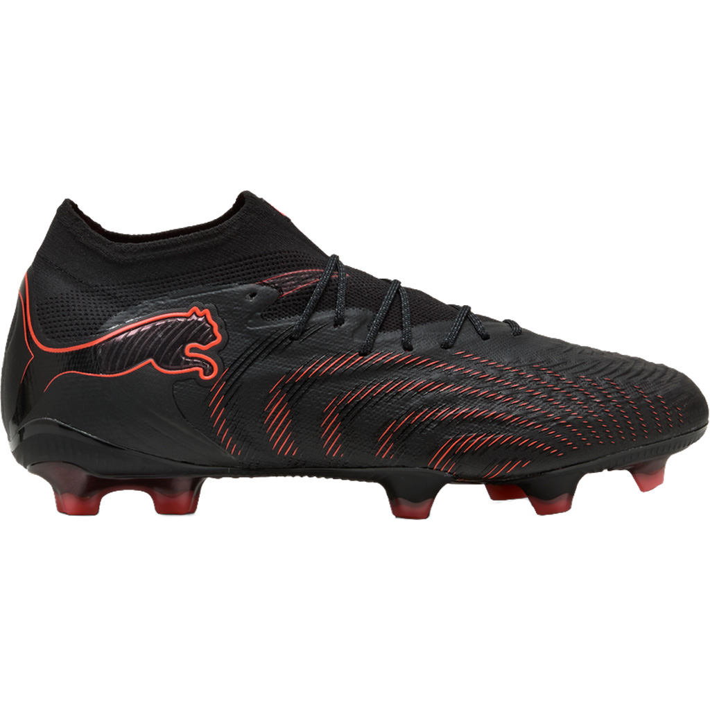 PUMA Future 9 Ultimate FG voetbalschoenen puma black glowing red strong gray