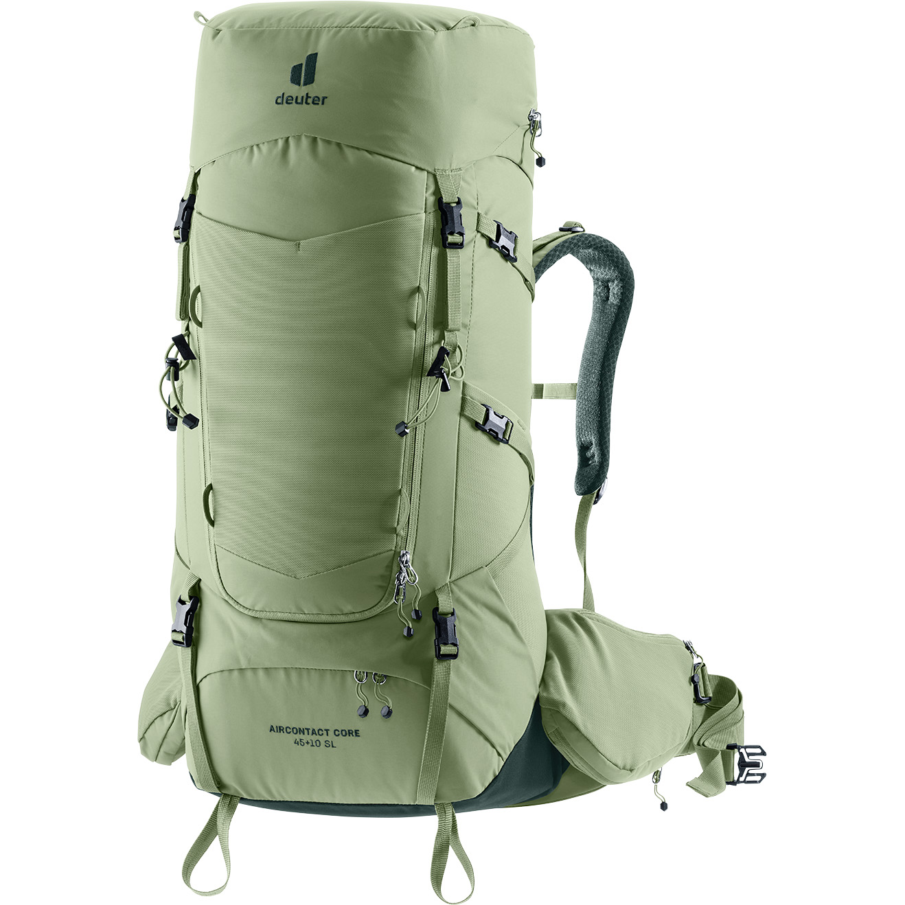Deuter Aircontact Core 45+10 SL backpack 45 - 55 liter dames grove ivy