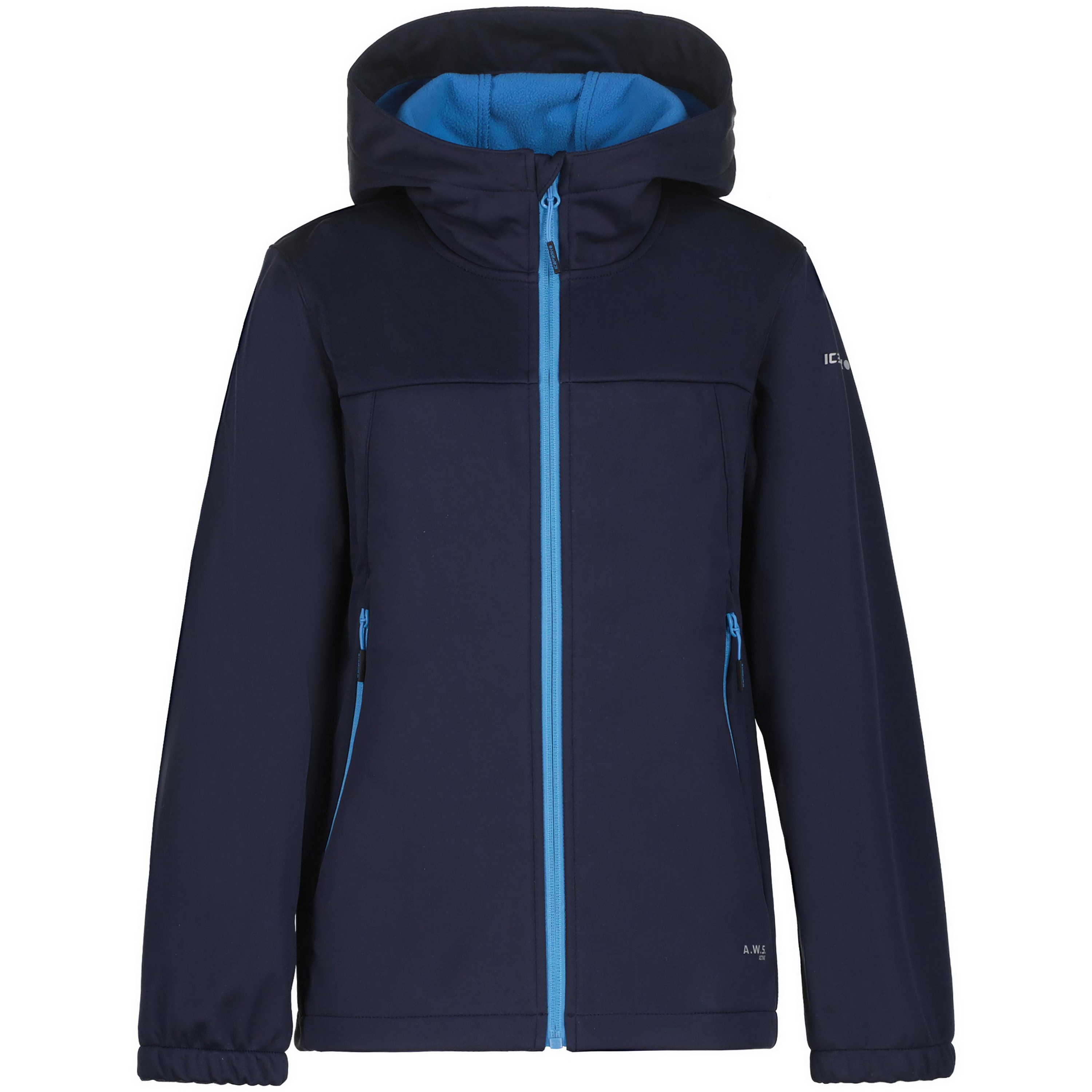 Icepeak Kline softshell jas junior dark blue 
