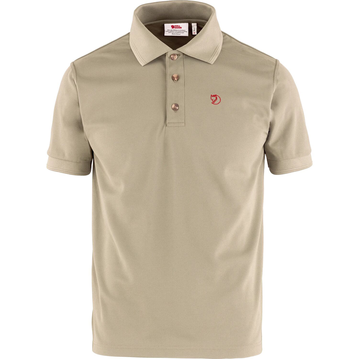 Fjällräven Crowley Pique polo heren fossil 