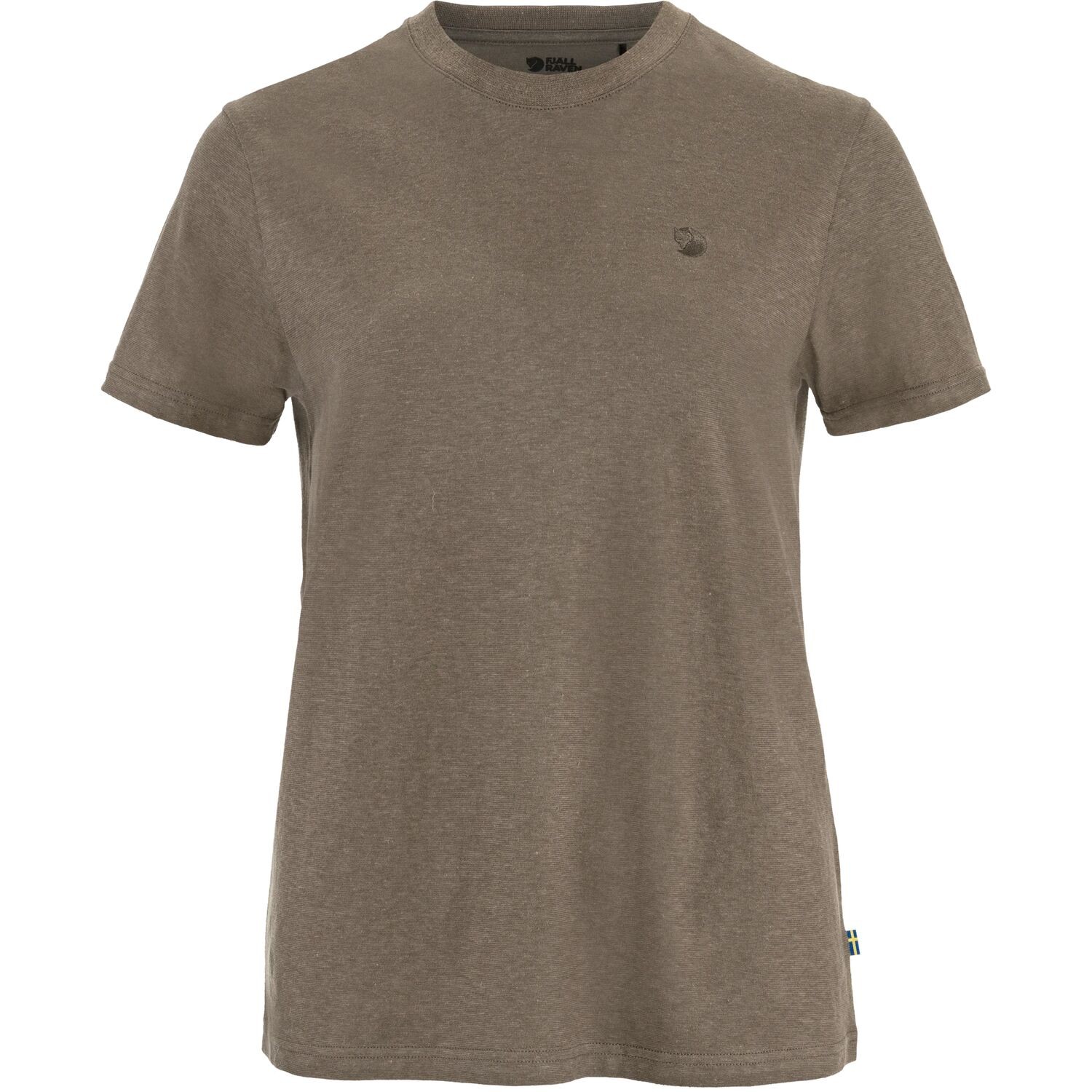 Fjällräven Hemp Blend shirt dames suede brown  