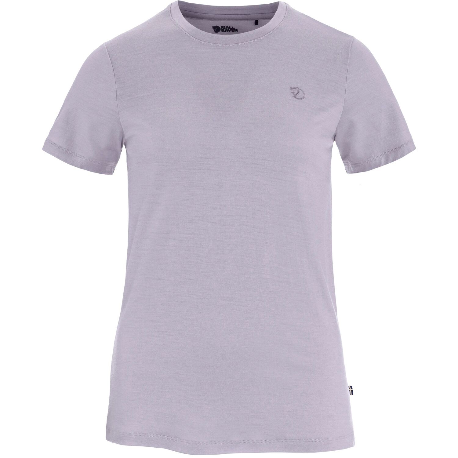 Fjällräven Abisko Wool SS shirt dames lavender mist  