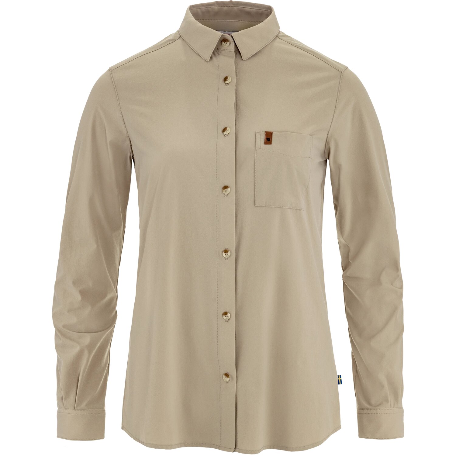 Fjällräven Övik Lite blouse dames fossil 