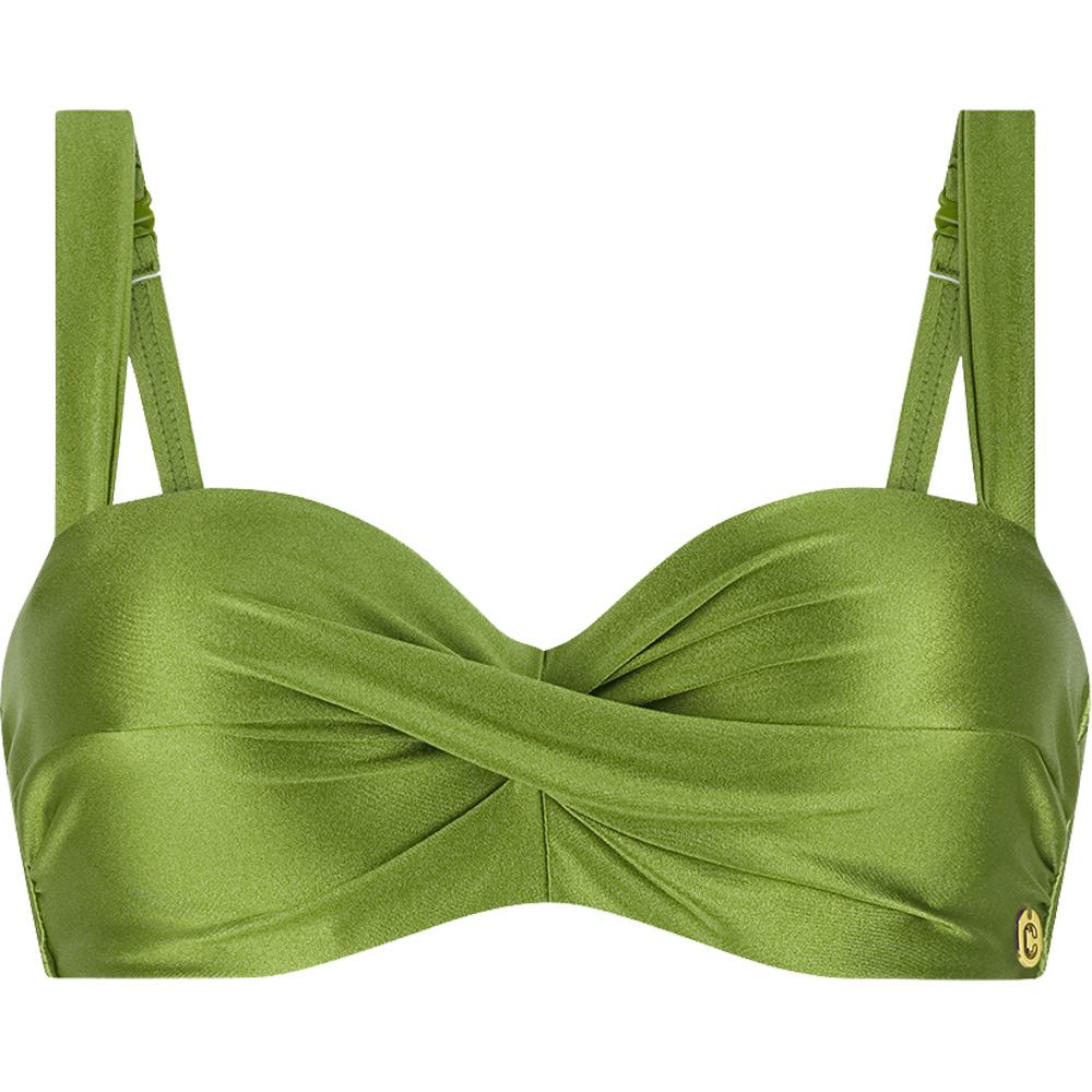 Ten Cate Twisted bikinitop dames wired kiwi 