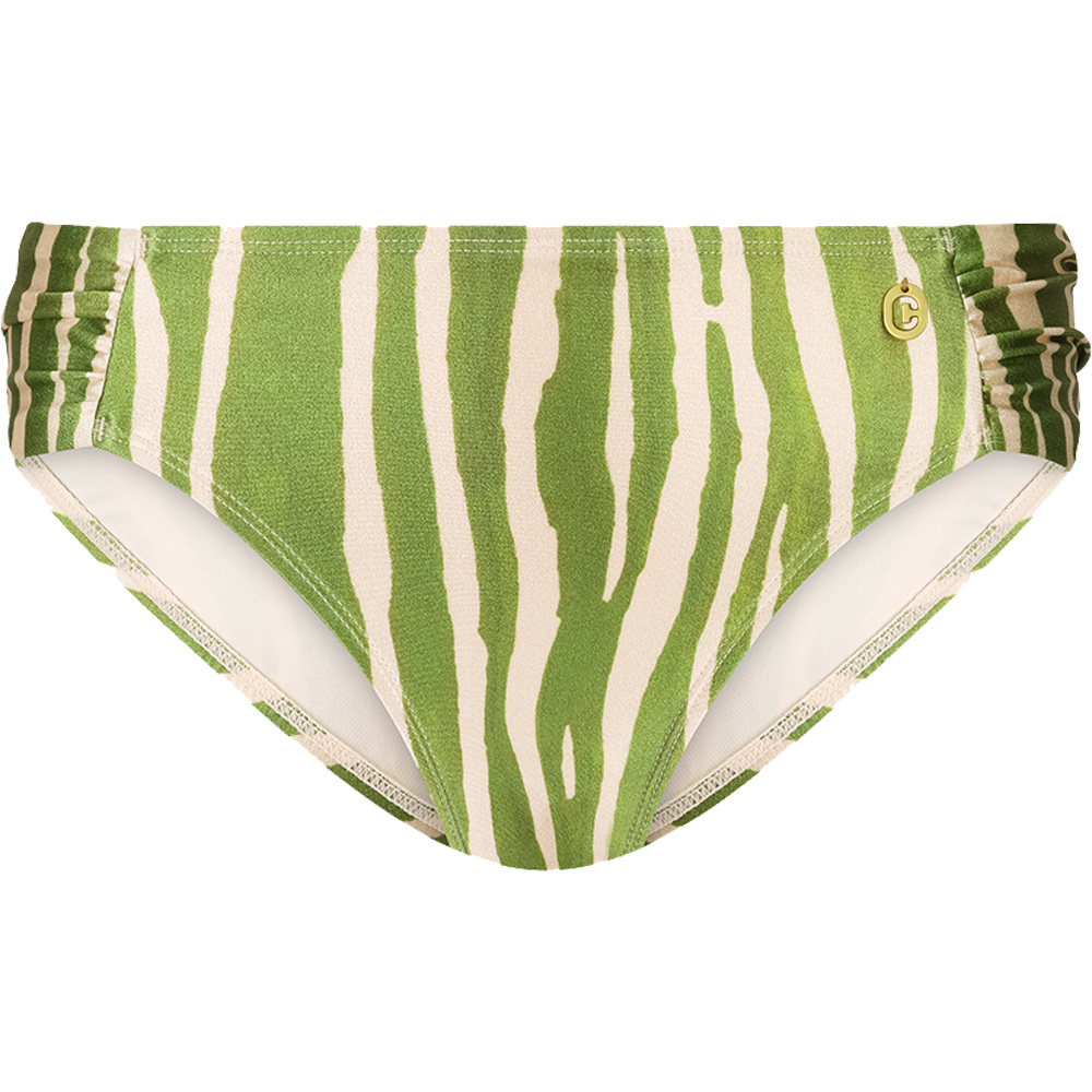 Ten Cate Sash bikinibroekje dames zebra green 