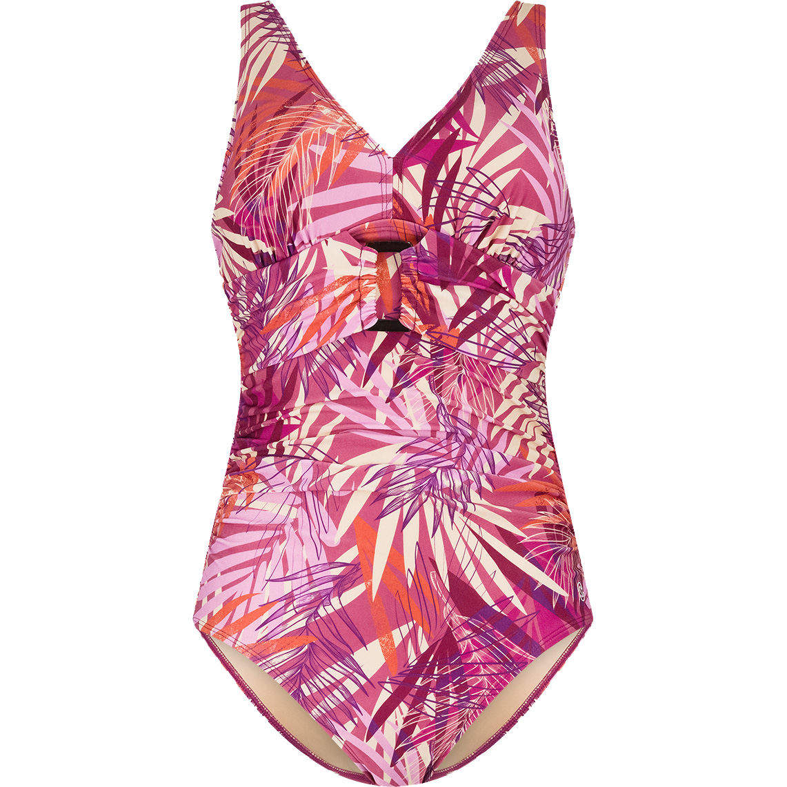 Ten Cate Buckle badpak dames botanical leaves malaga 