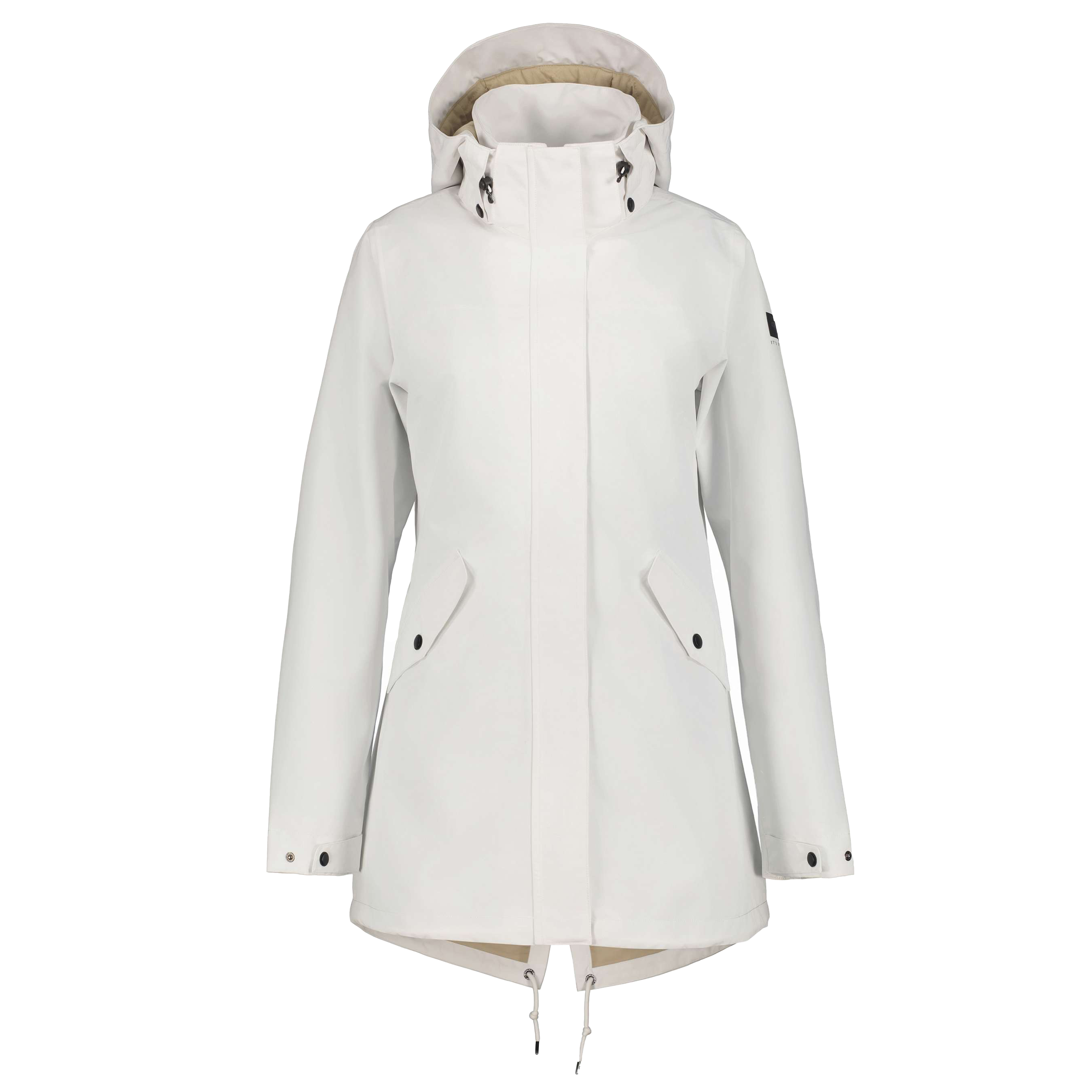Icepeak Addis parka outdoor jack dames white 