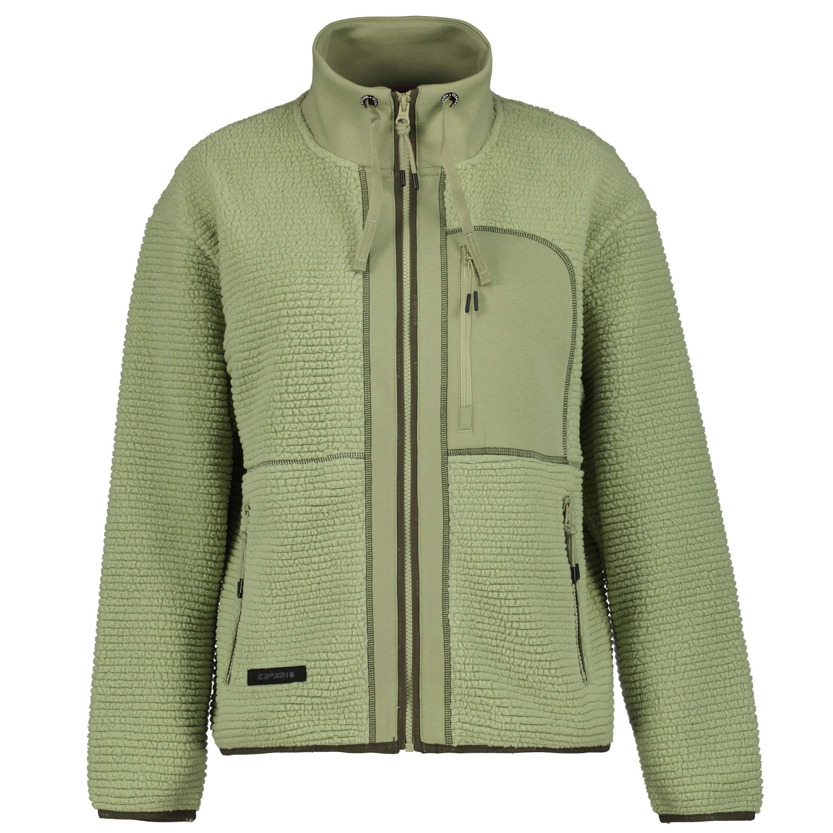 Icepeak Agene fleece vest dames light green 
