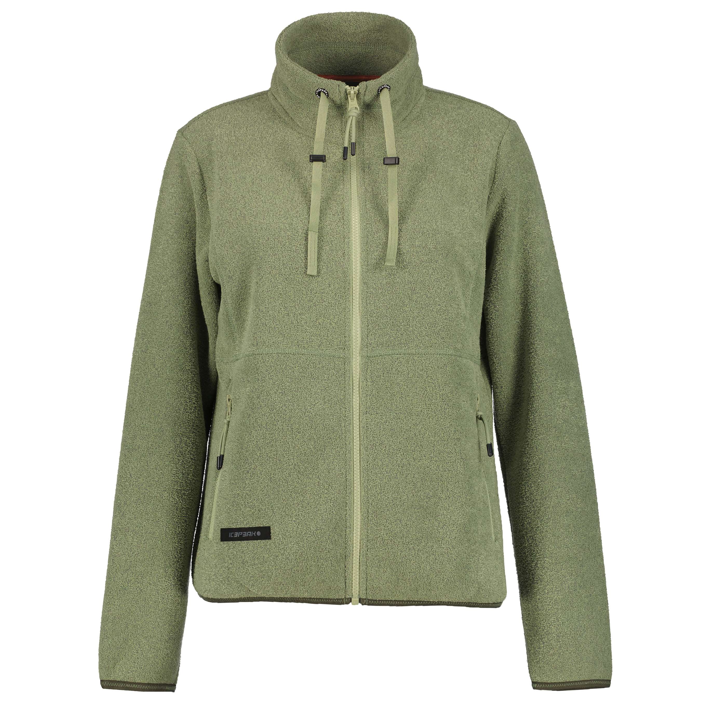 Icepeak Almond fleece vest dames light green 