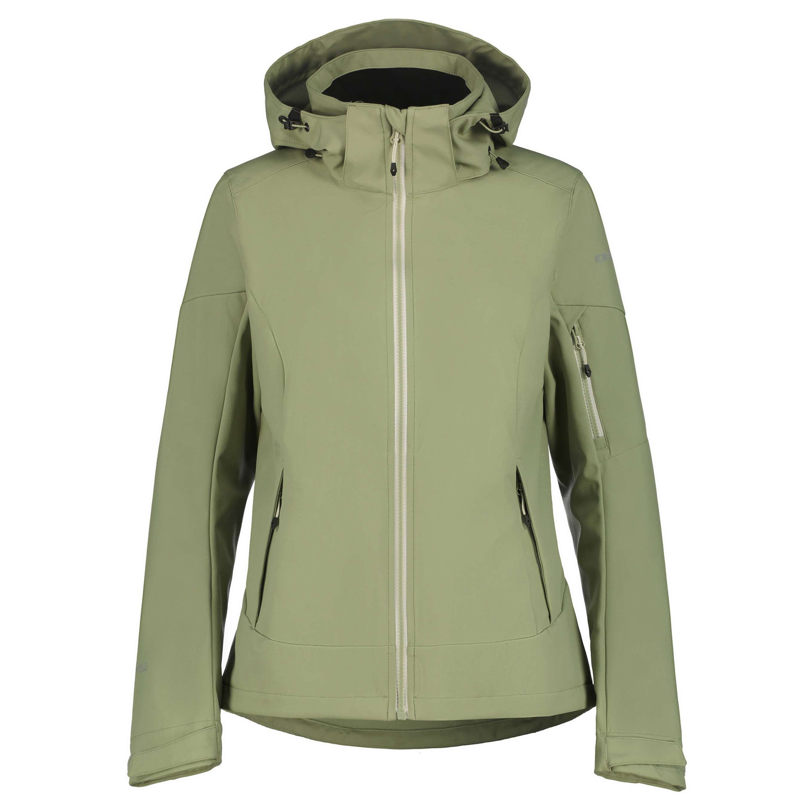 Icepeak Bathgate softshell jas dames light green 